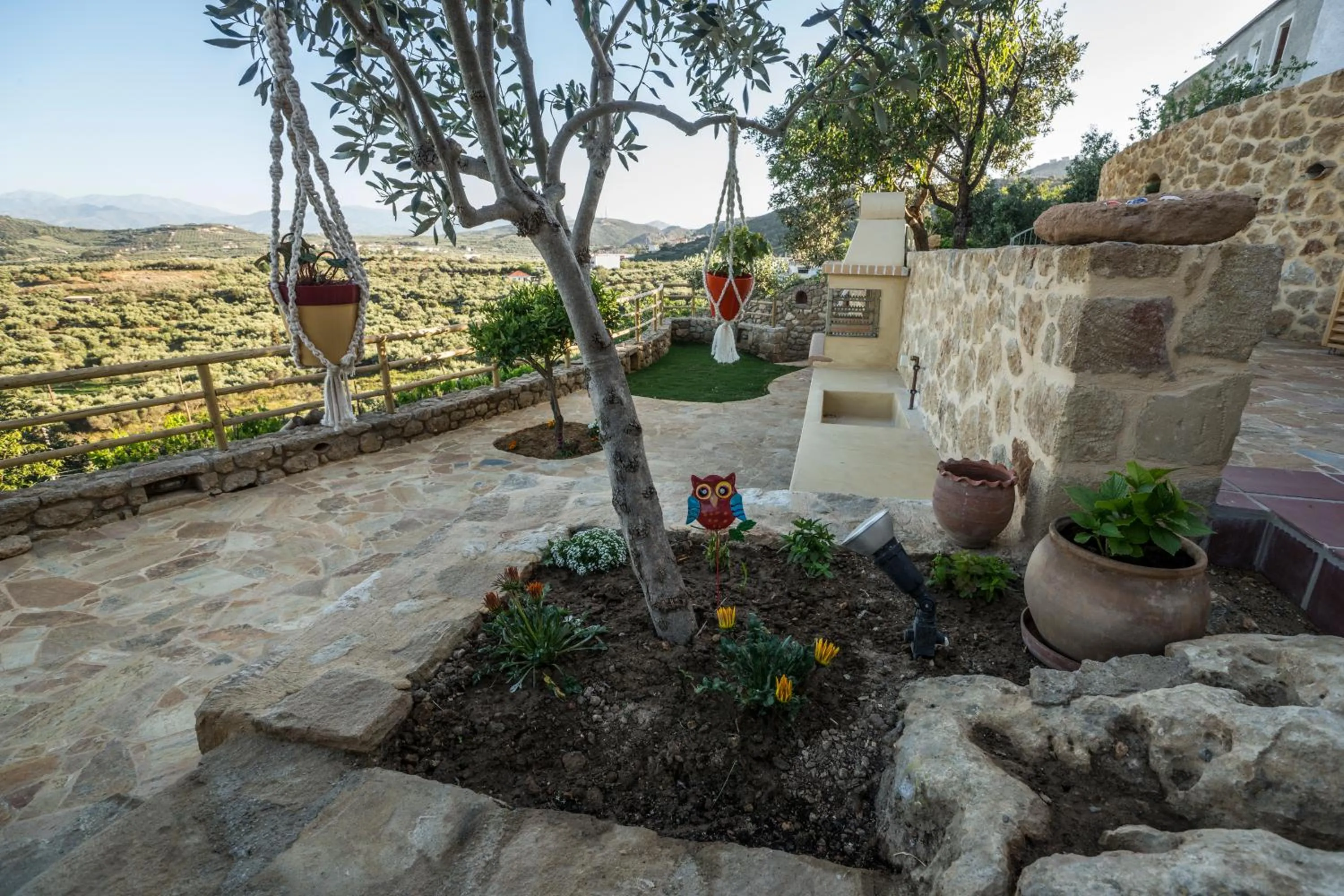 Garden in Villa Panareti