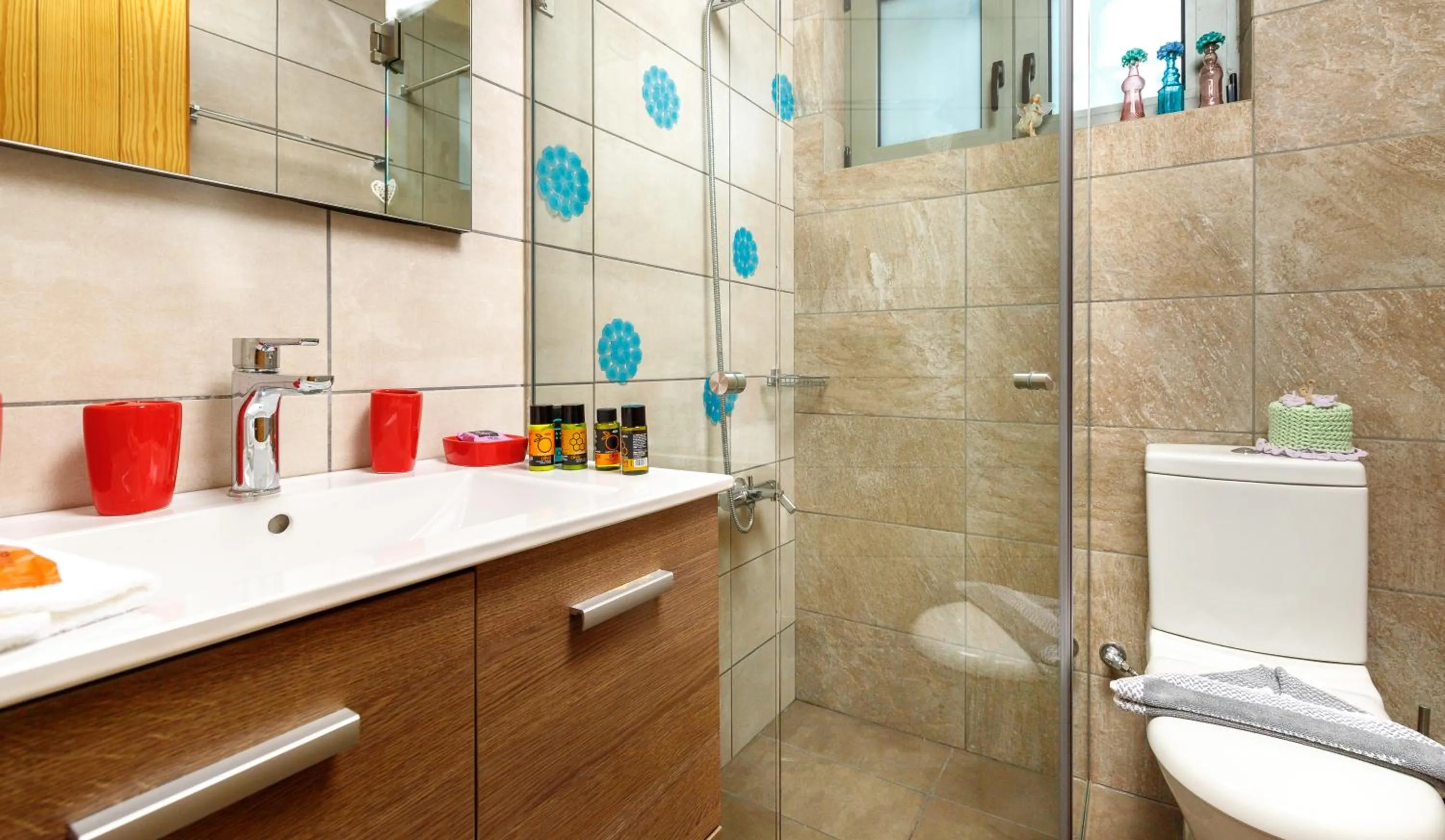 Shower in Villa Panareti