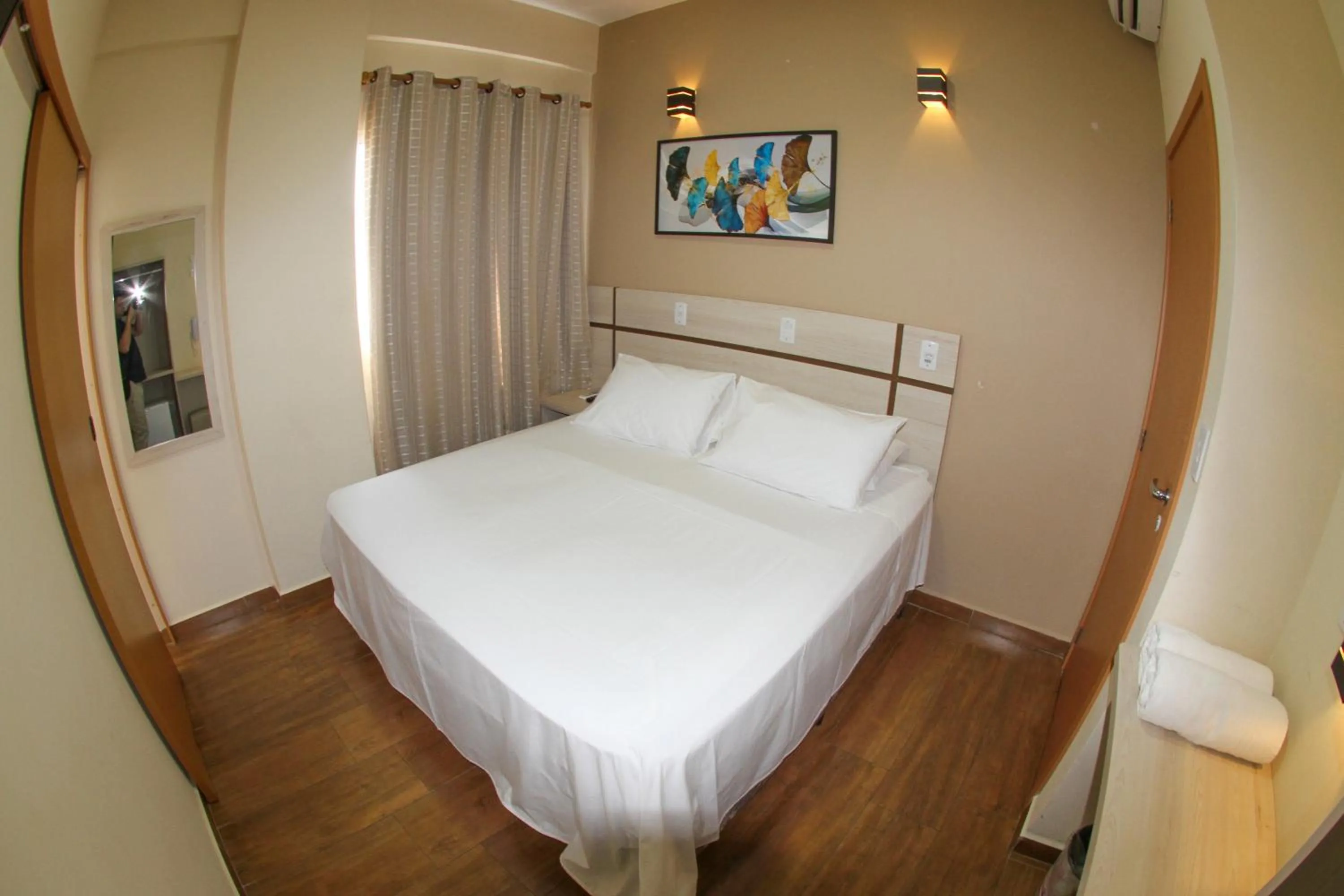 Bed in Hotel Maria da Fé