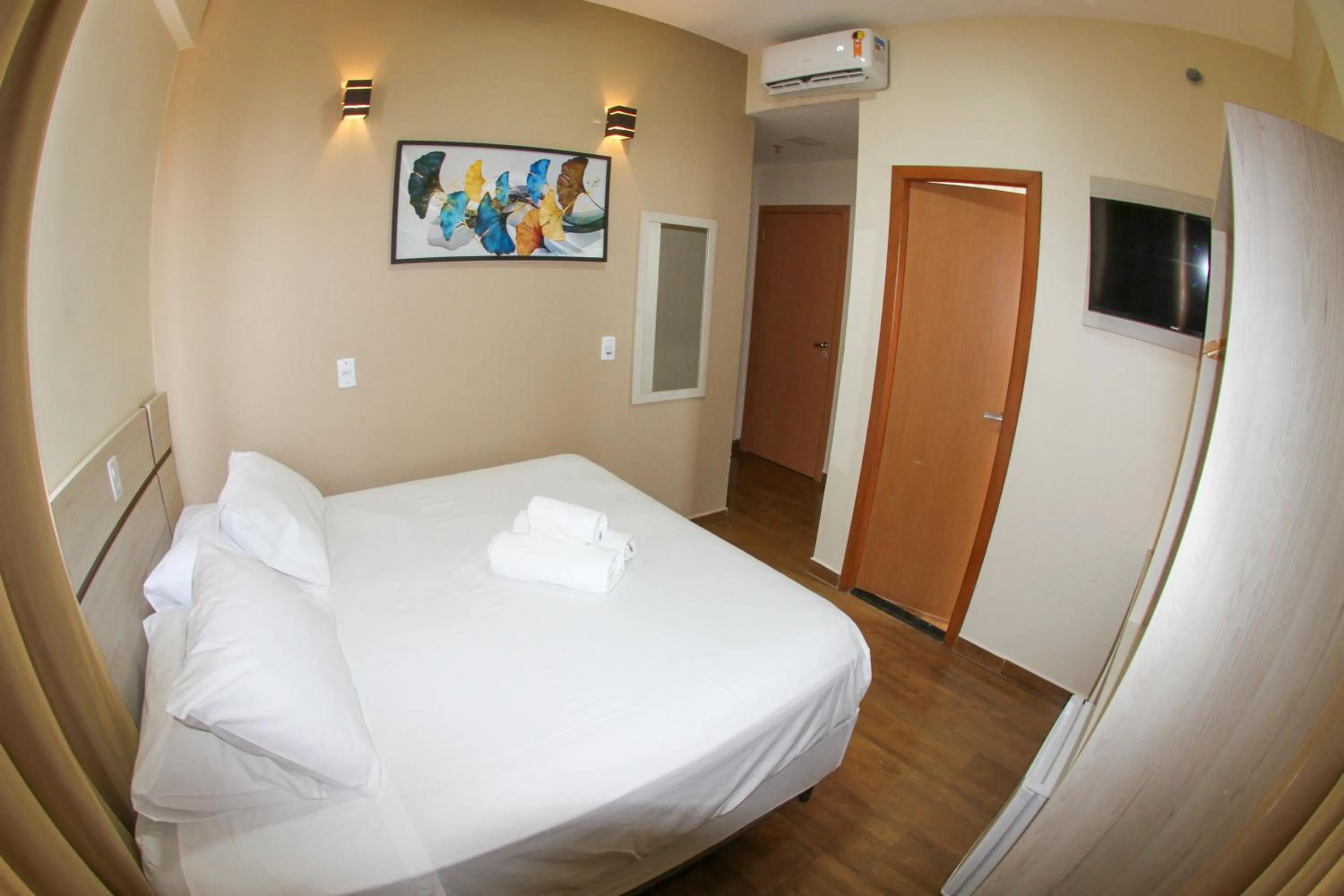 Bed in Hotel Maria da Fé