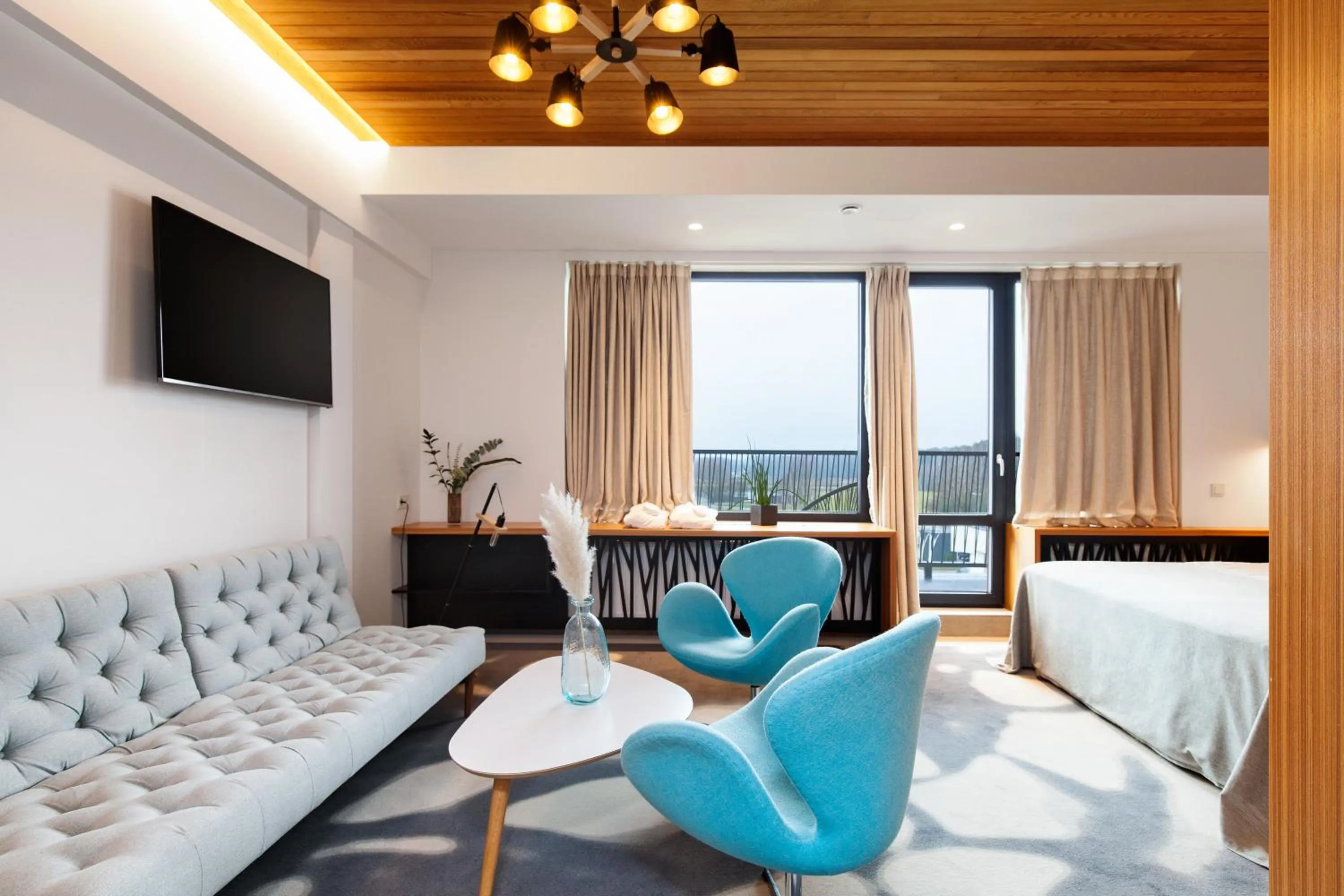 Bed in Vytautas Mineral SPA