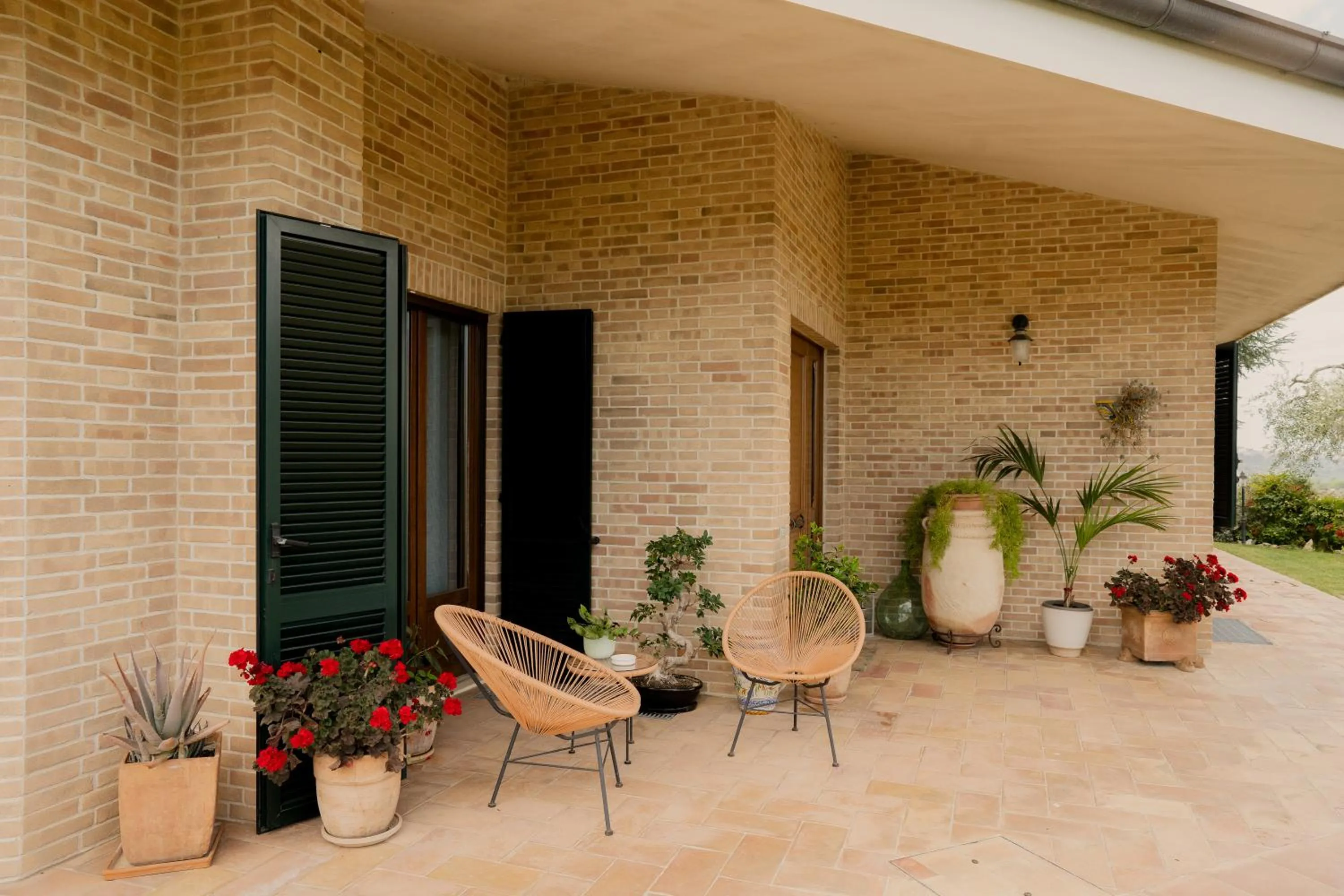 Patio in Ai Quattro Ulivi B&B