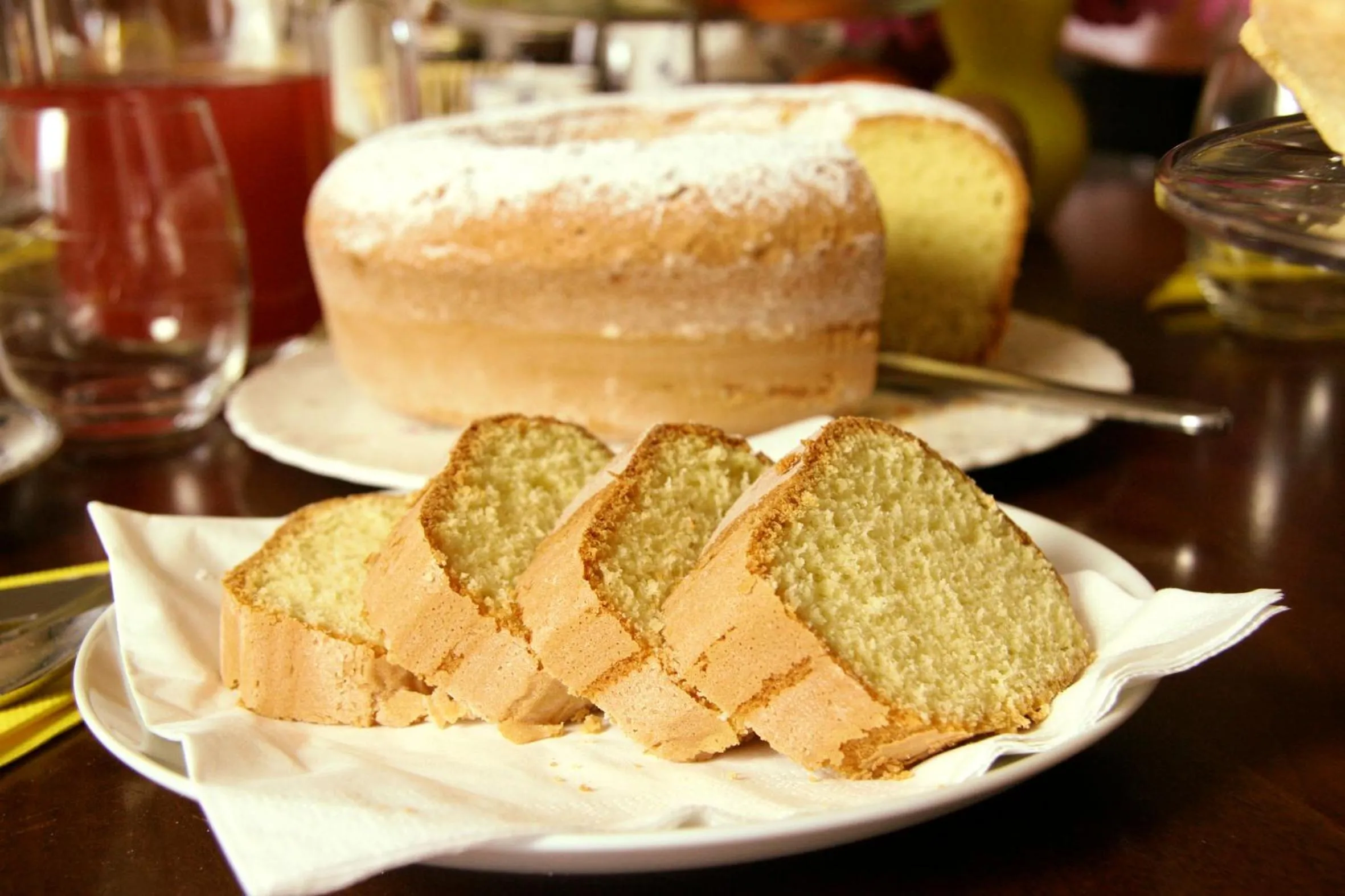 Italian breakfast in Ai Quattro Ulivi B&B