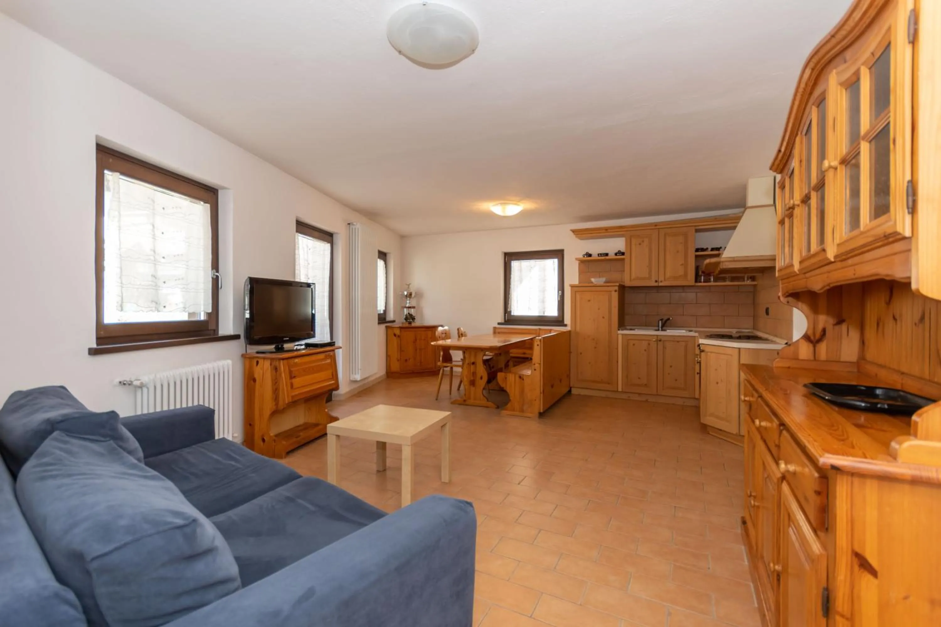 Kitchen or kitchenette in Villa Simona