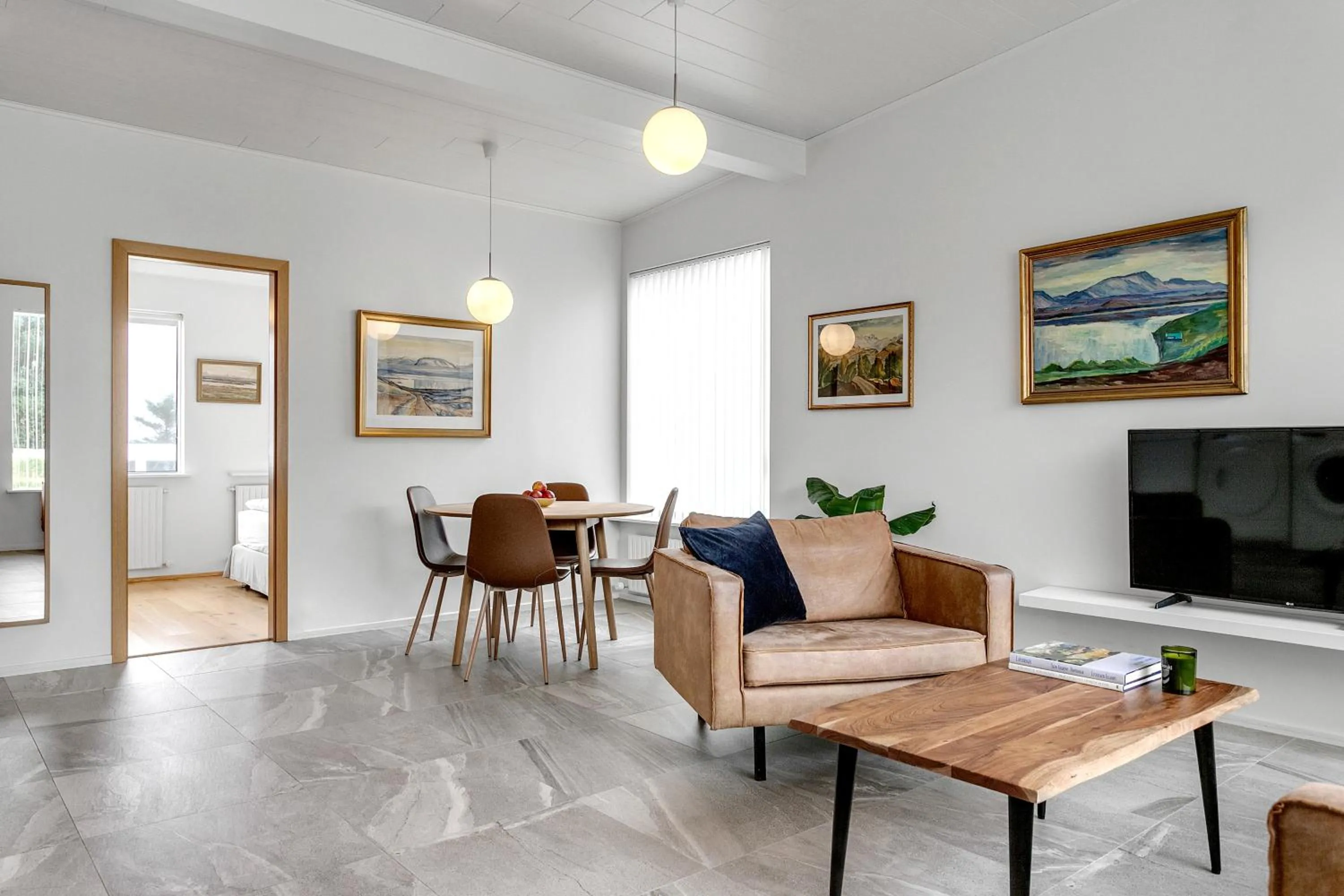 Living room in Nes Residence