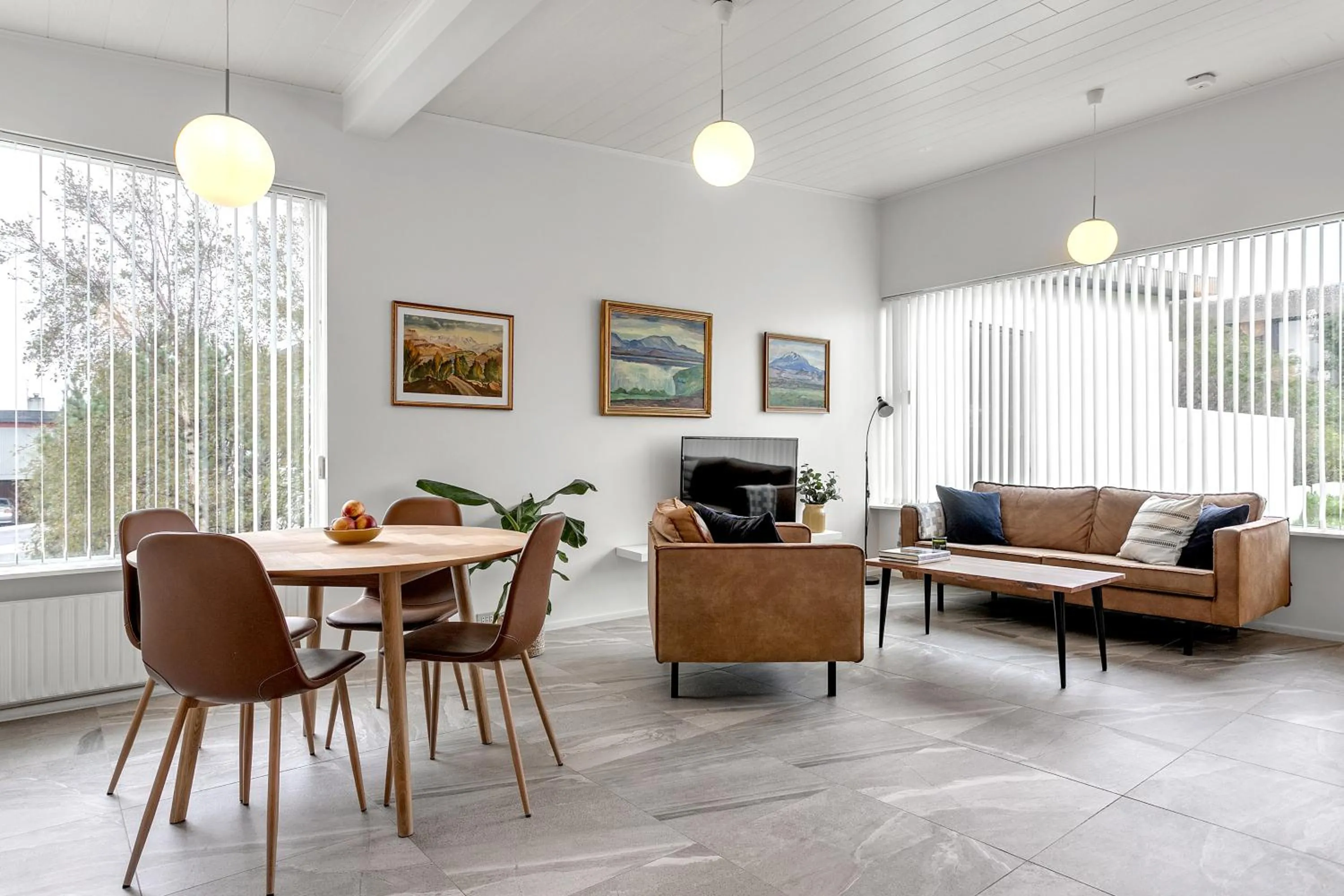Living room in Nes Residence