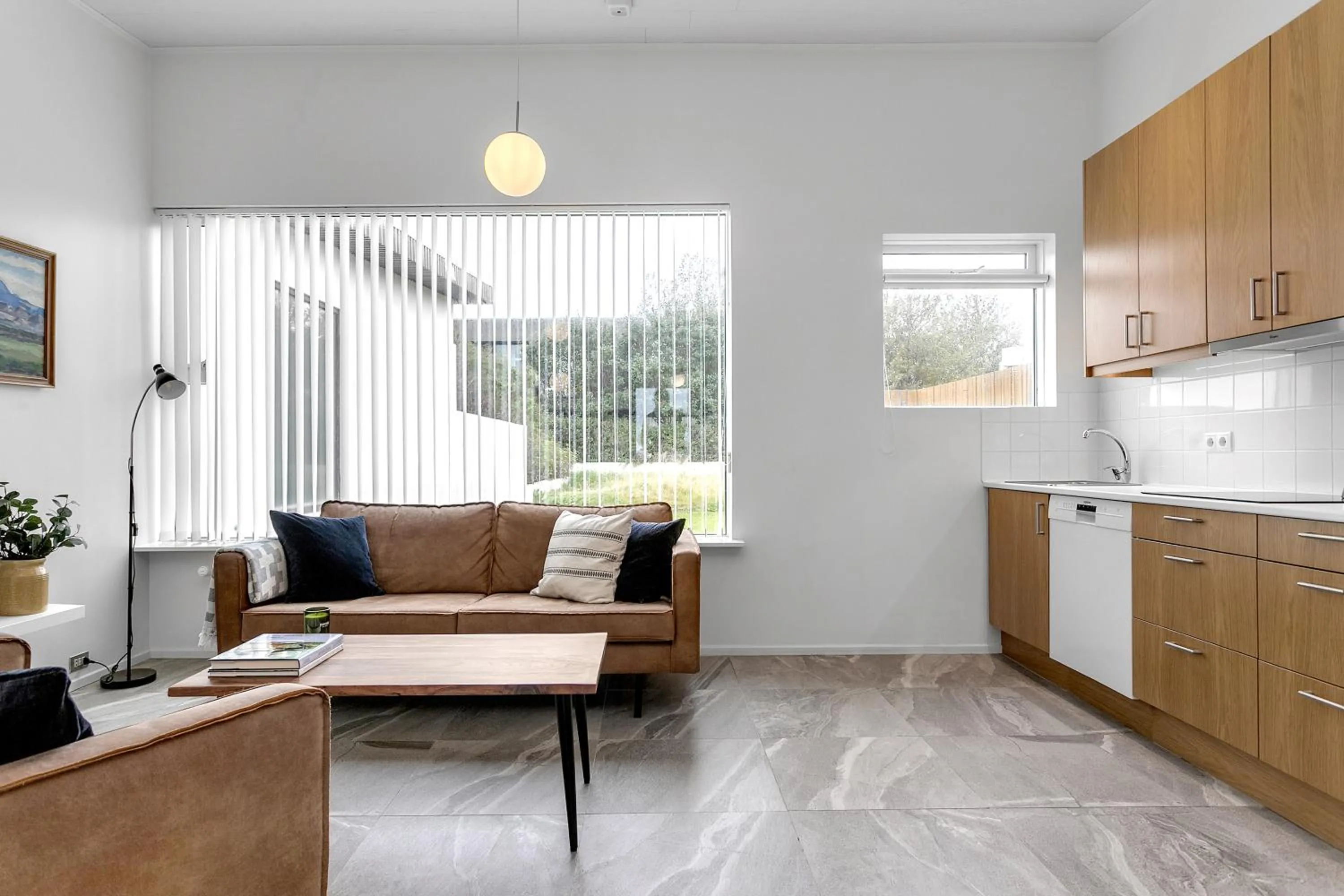 Living room in Nes Residence