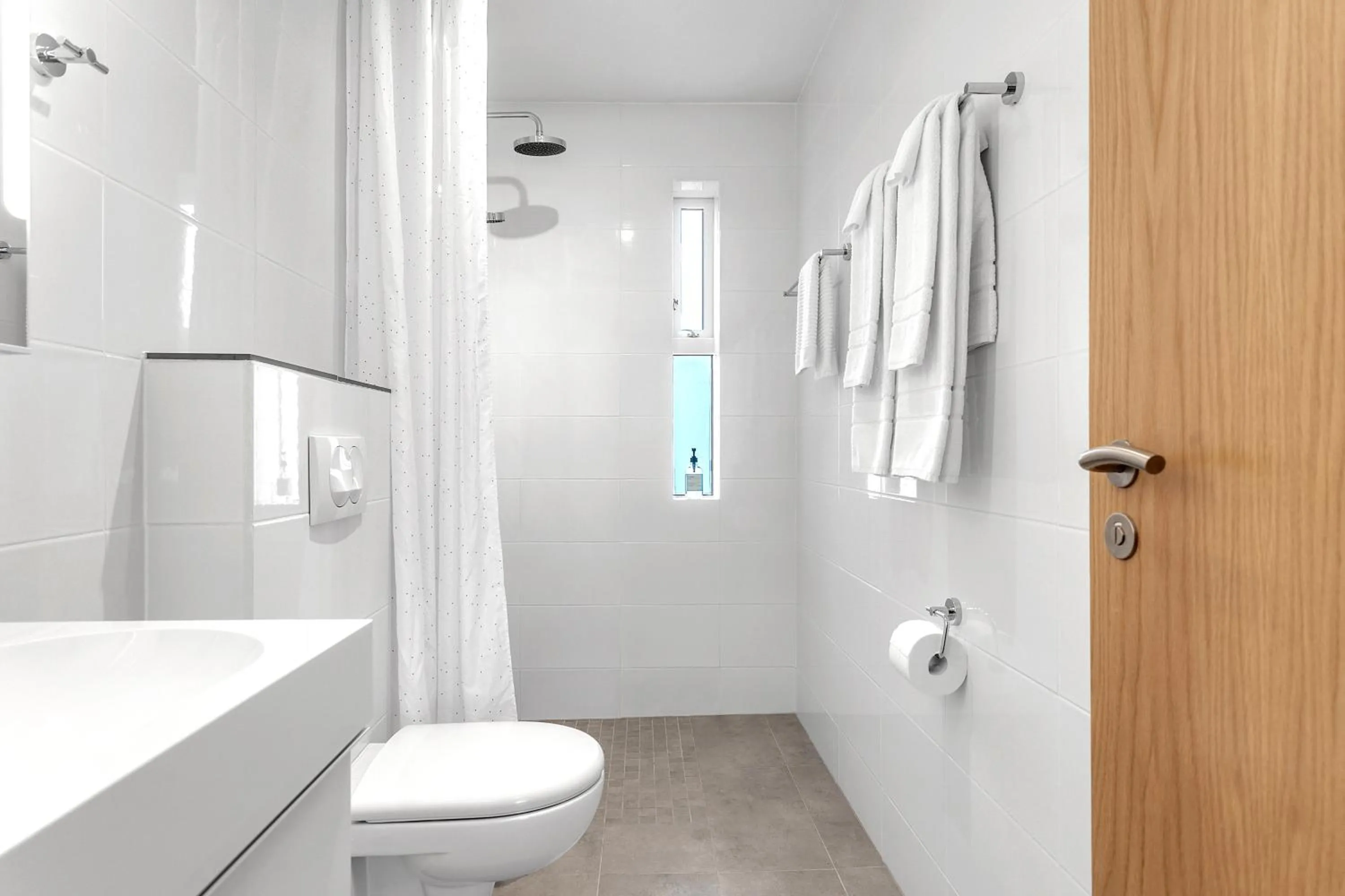 Shower in Nes Residence