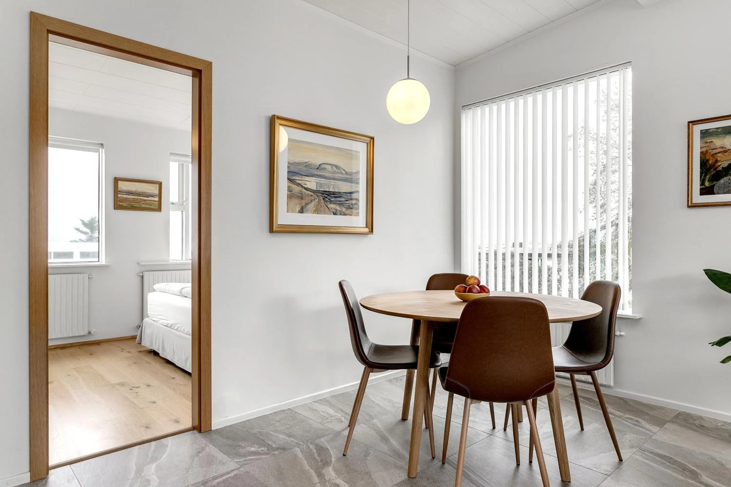 Dining area in Nes Residence
