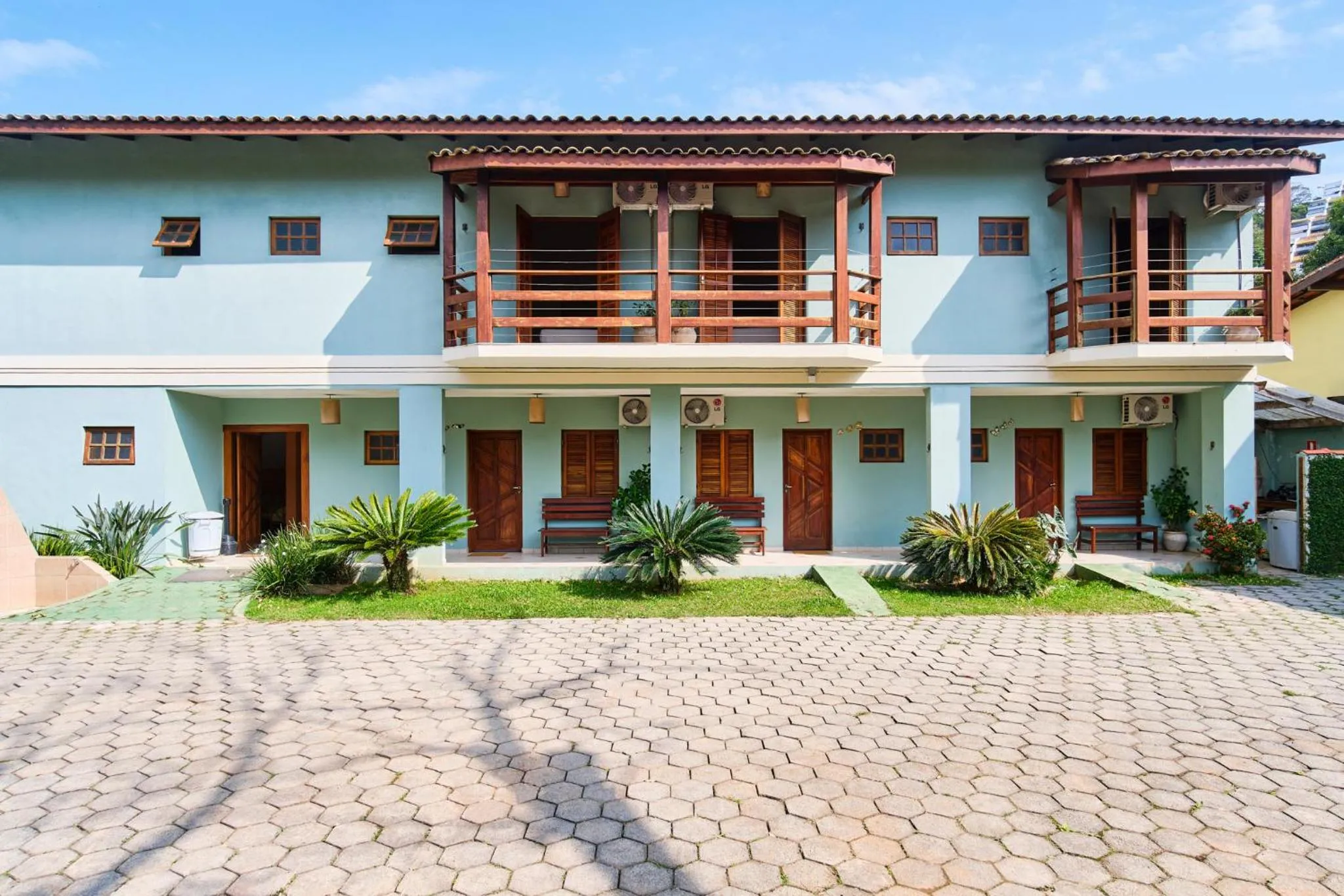 Property building in Pousada Recanto Montecarlo