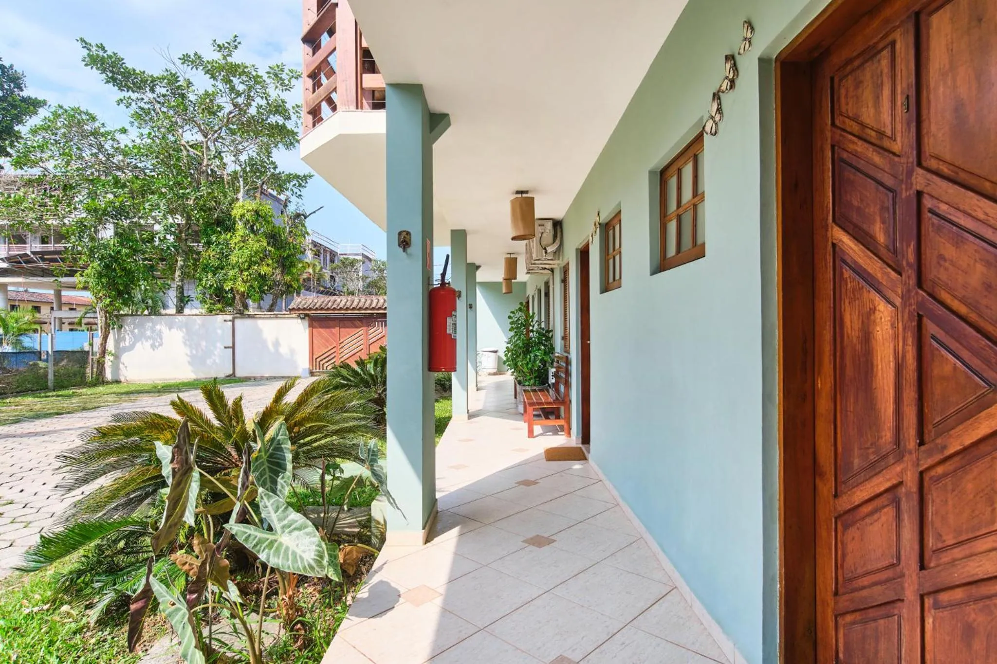 Property building in Pousada Recanto Montecarlo