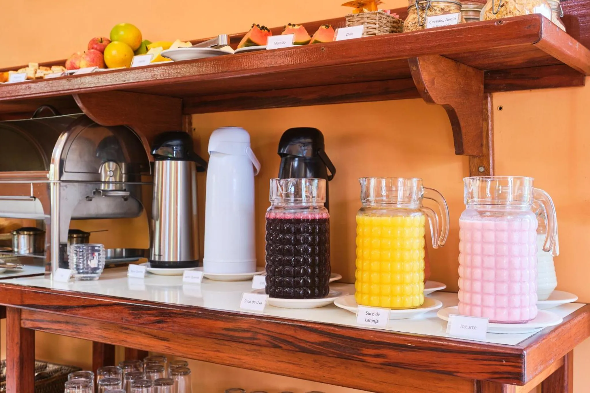 Breakfast in Pousada Recanto Montecarlo