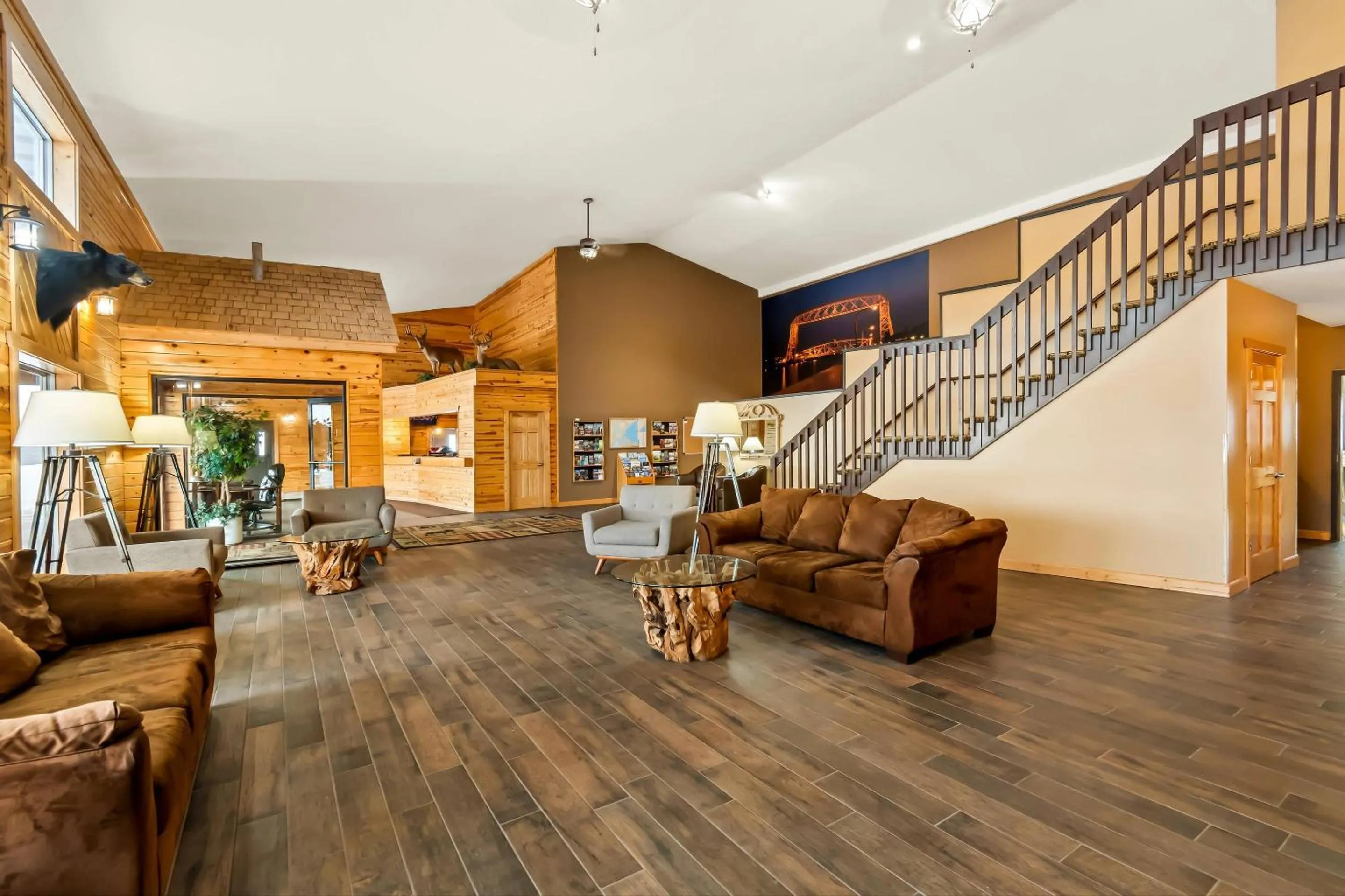 Lobby or reception in Quality Inn Superior - Duluth