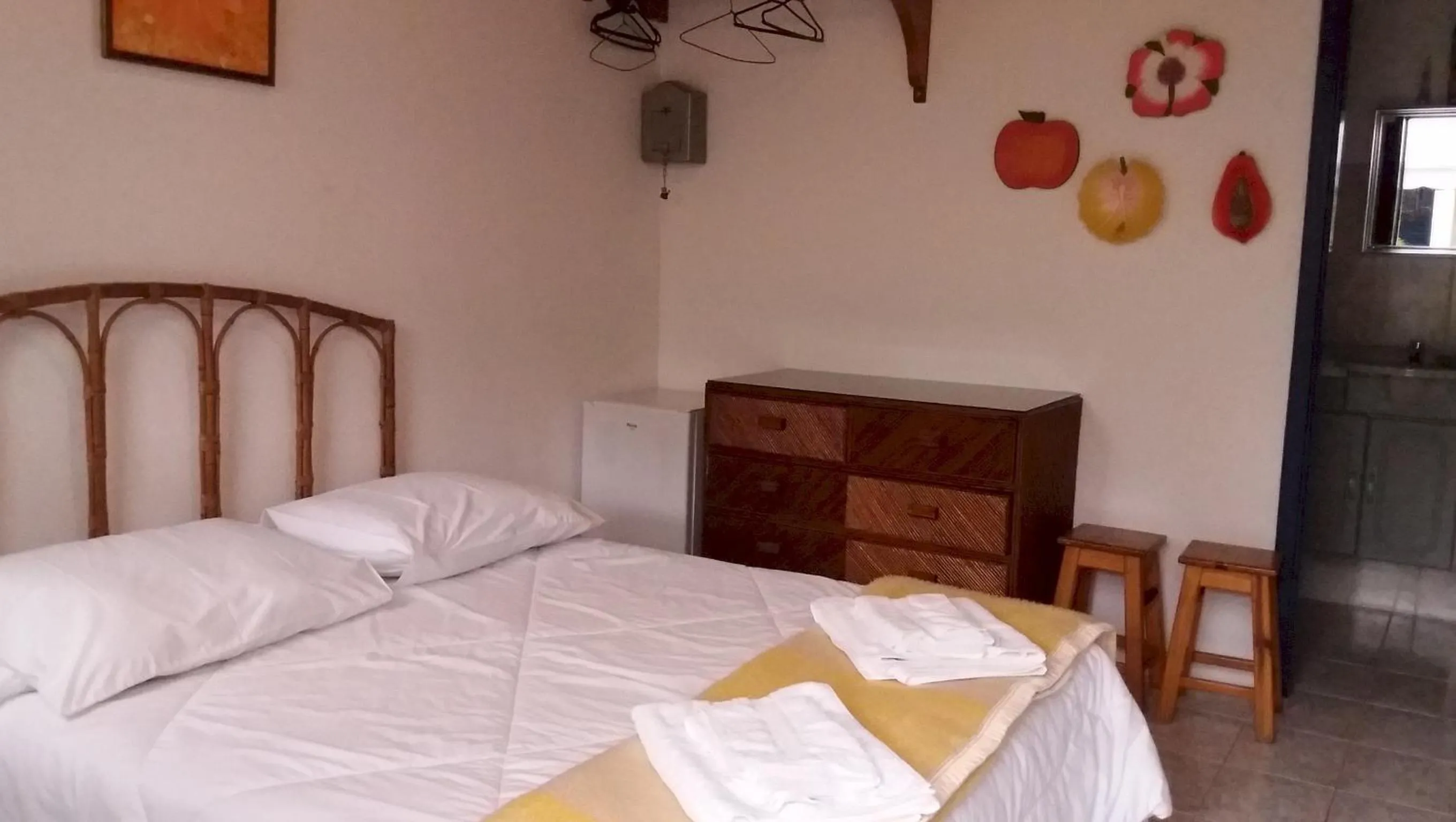 Decorative detail, Bed in Pousada Via Maria