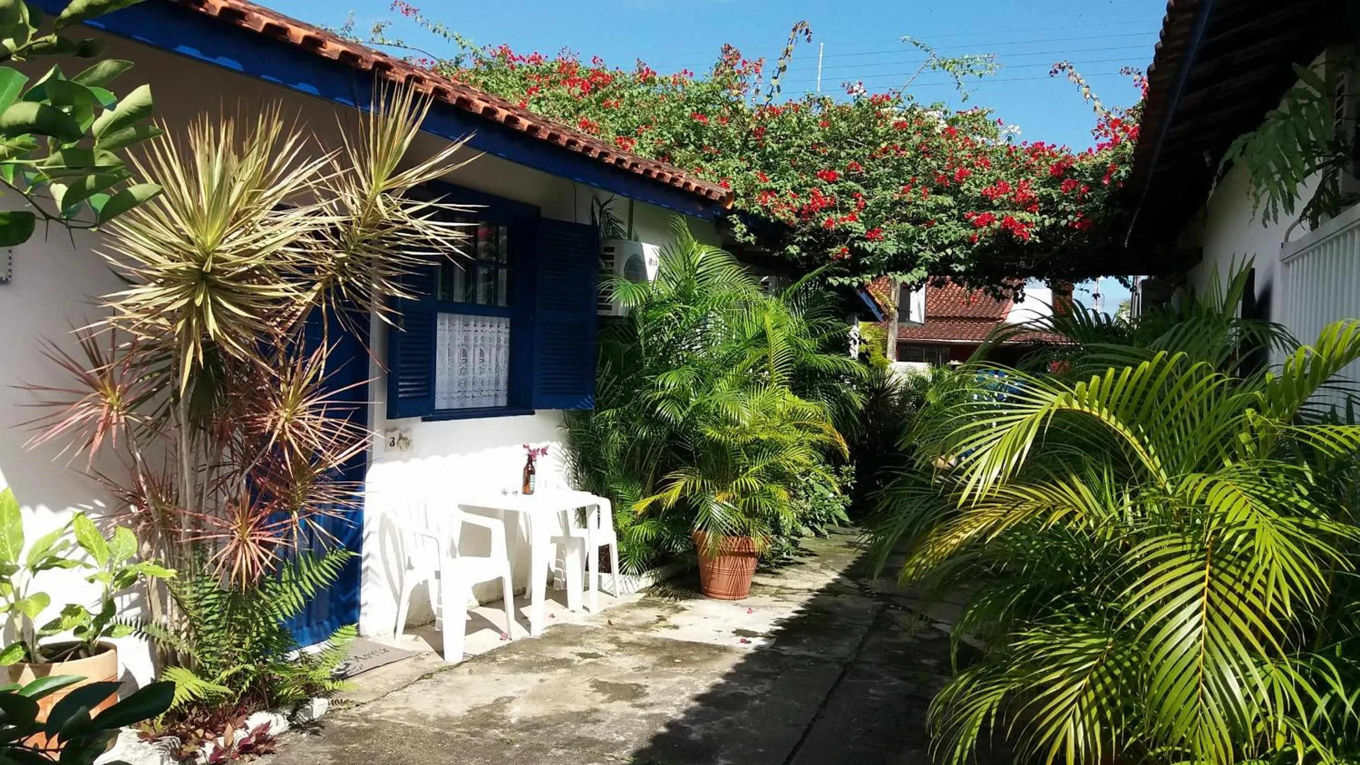 Garden in Pousada Via Maria
