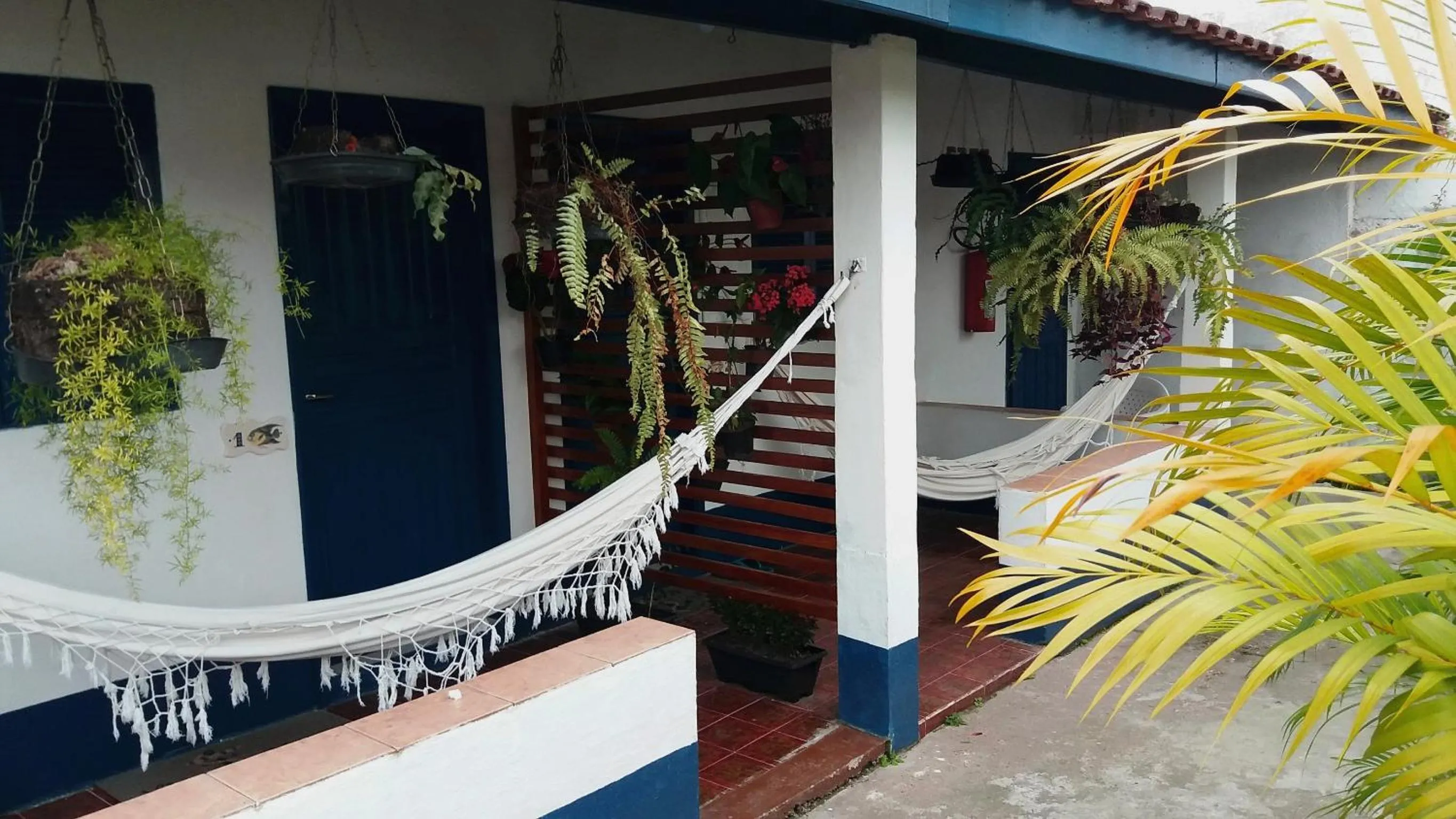 Balcony/Terrace in Pousada Via Maria