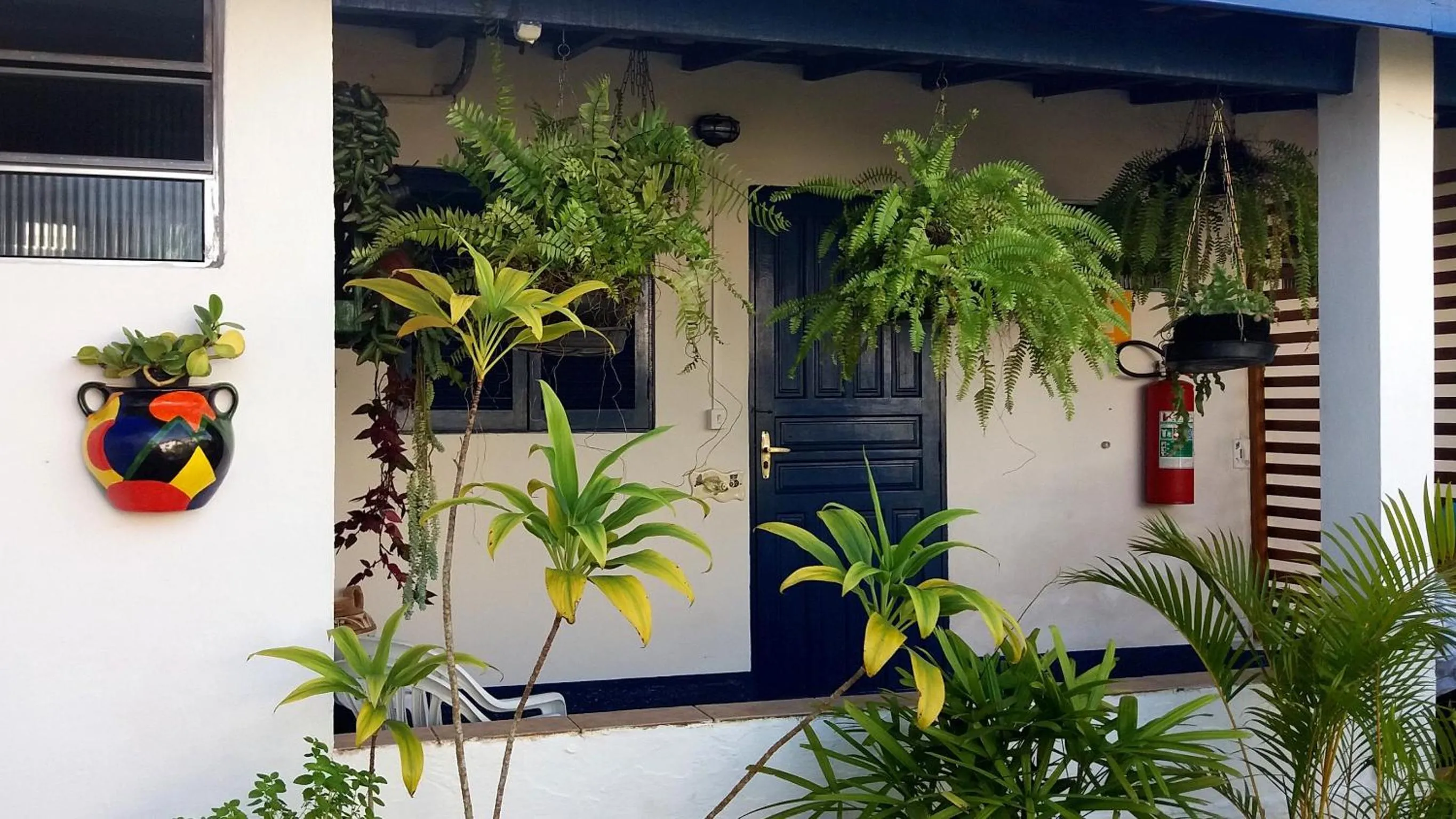 Garden in Pousada Via Maria