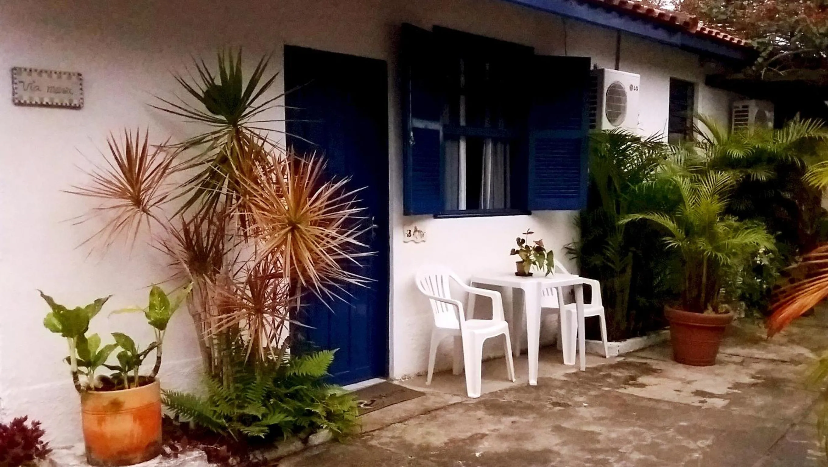 Decorative detail in Pousada Via Maria
