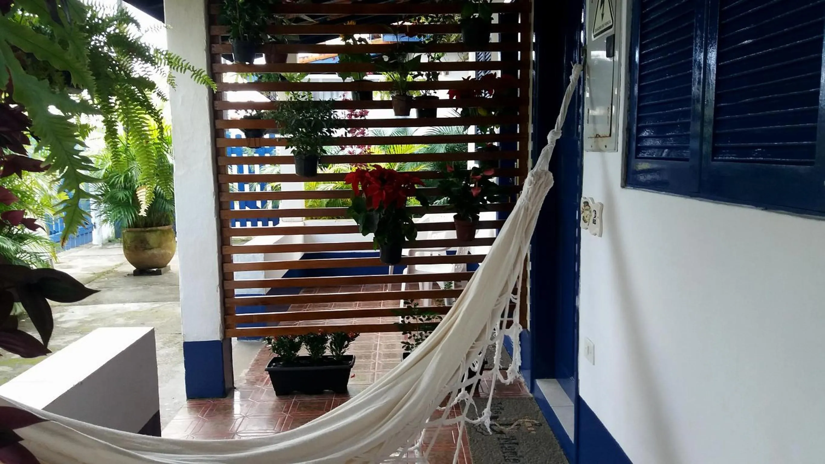 Garden in Pousada Via Maria