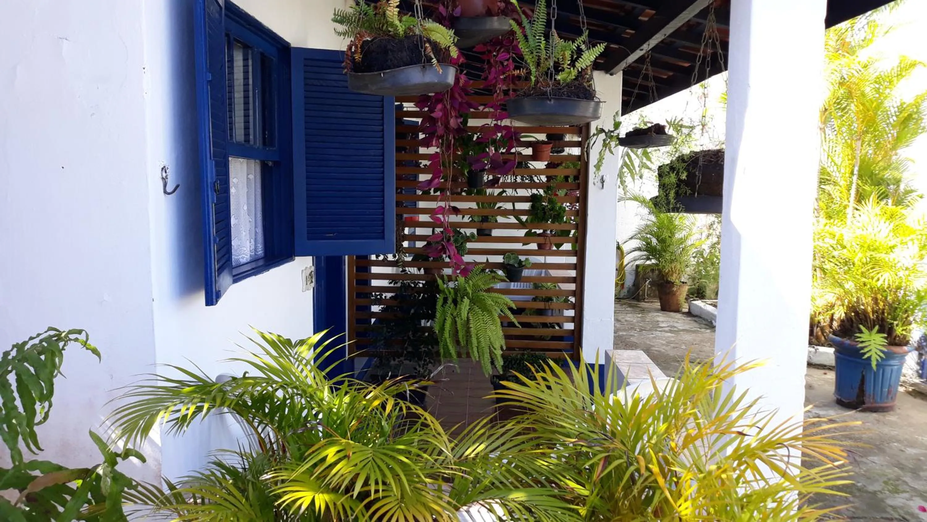 Patio in Pousada Via Maria