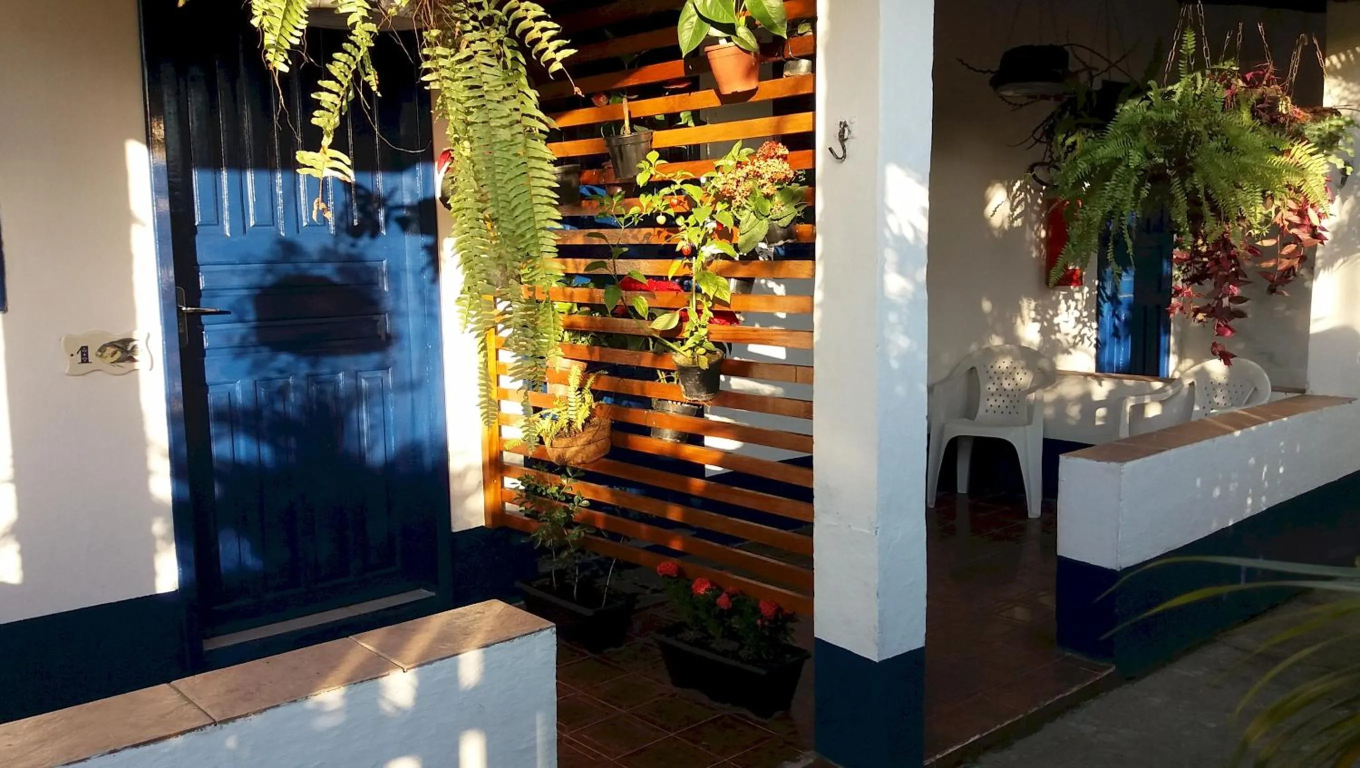 Garden in Pousada Via Maria