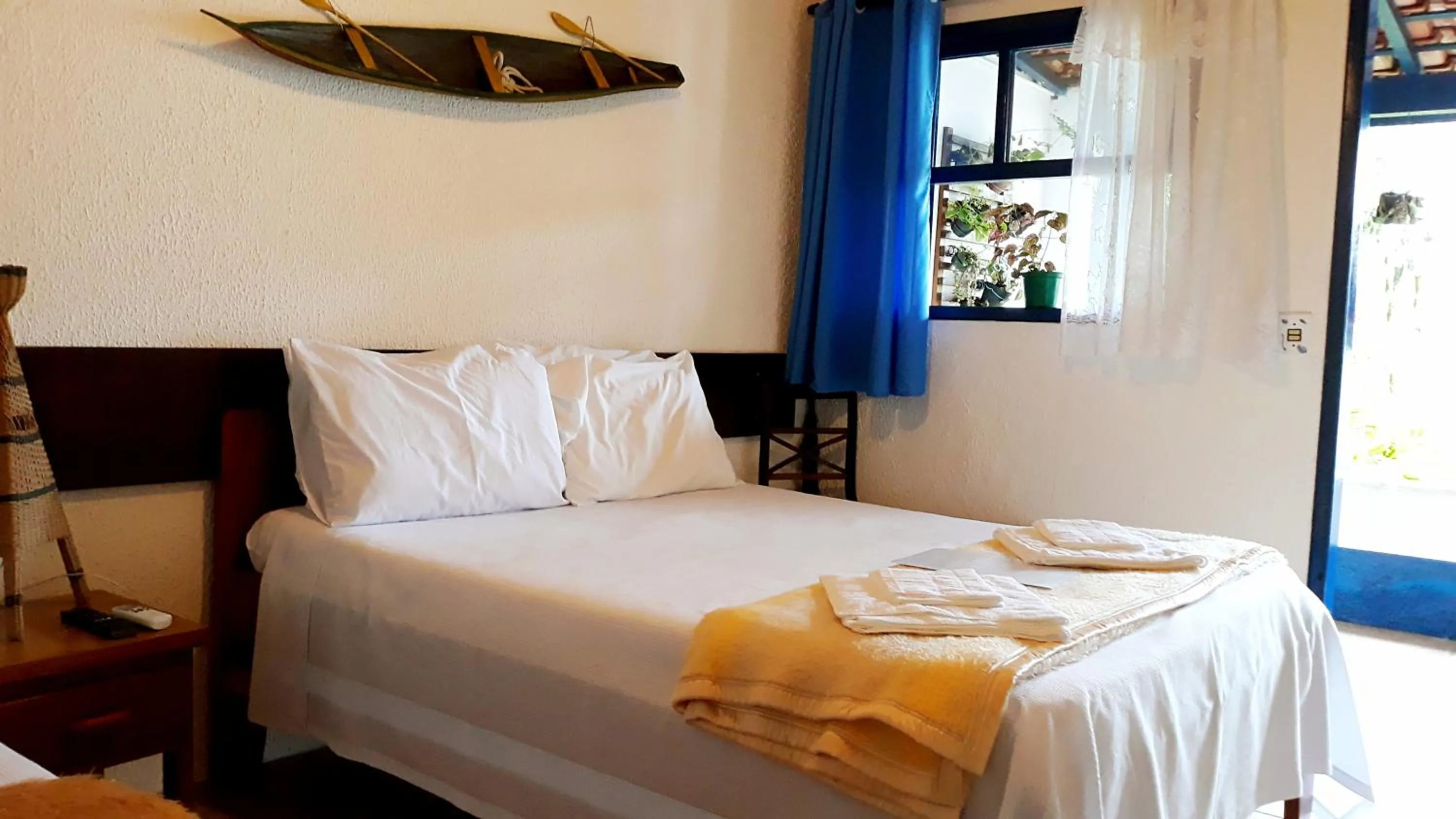 Decorative detail, Bed in Pousada Via Maria