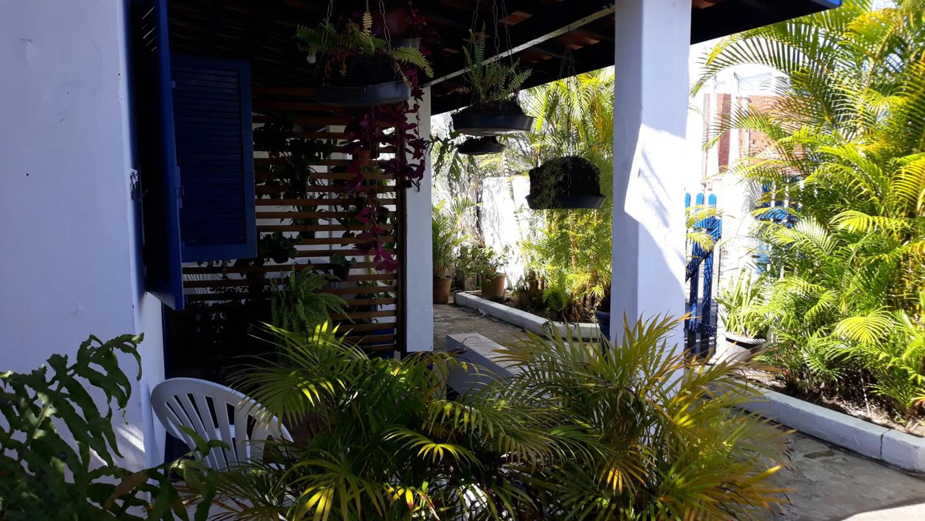 Garden in Pousada Via Maria