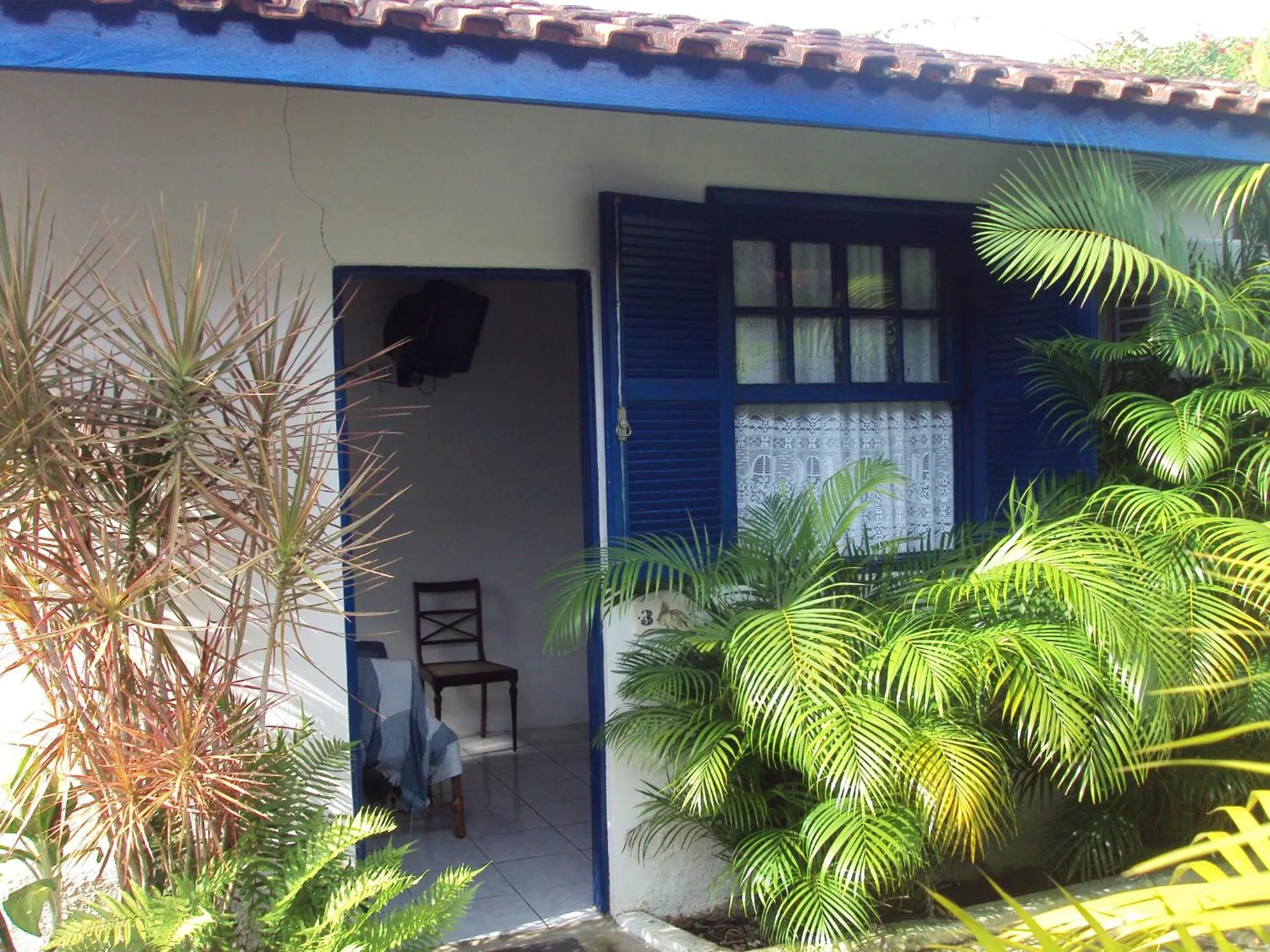 Garden in Pousada Via Maria