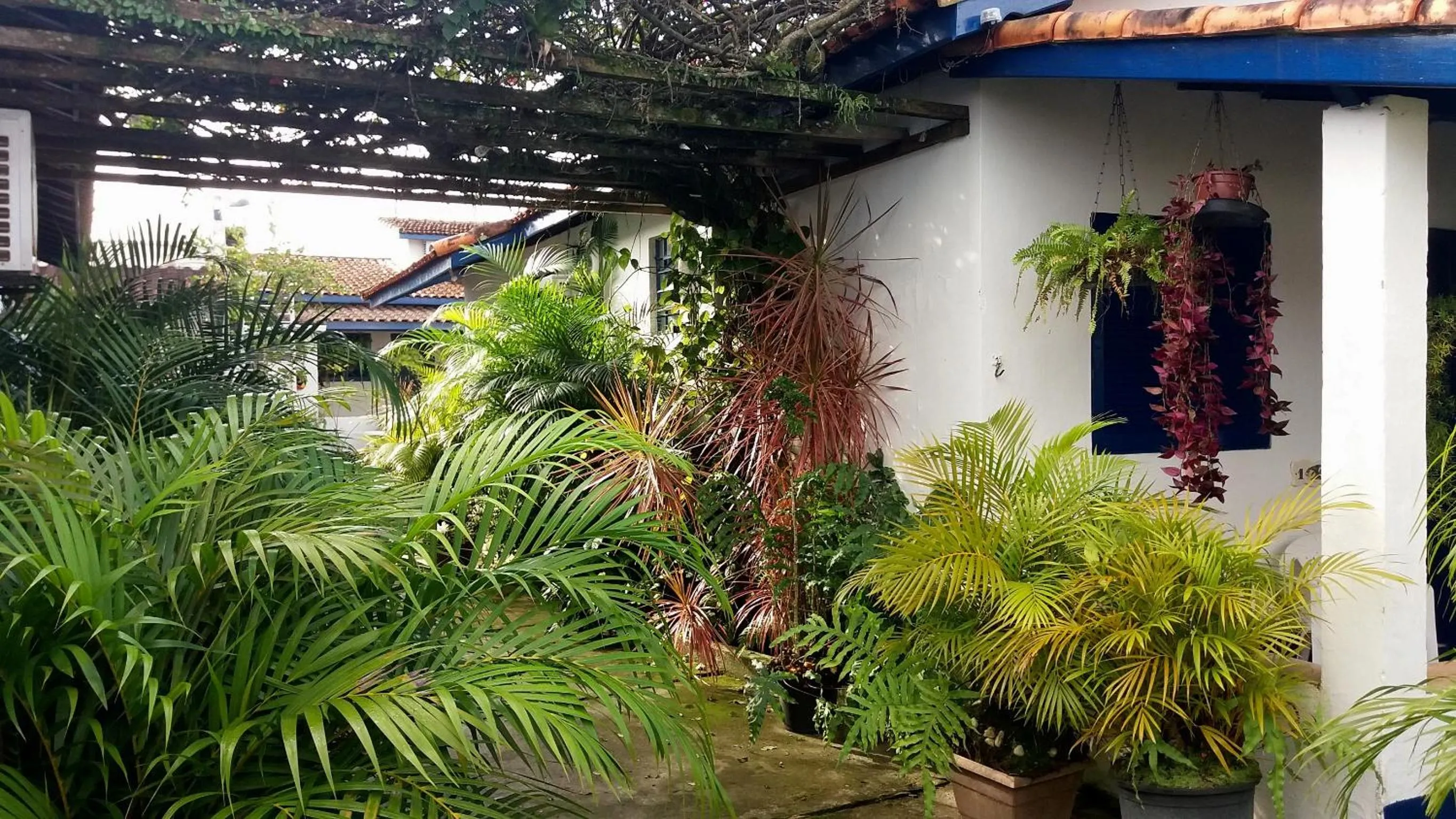Garden in Pousada Via Maria