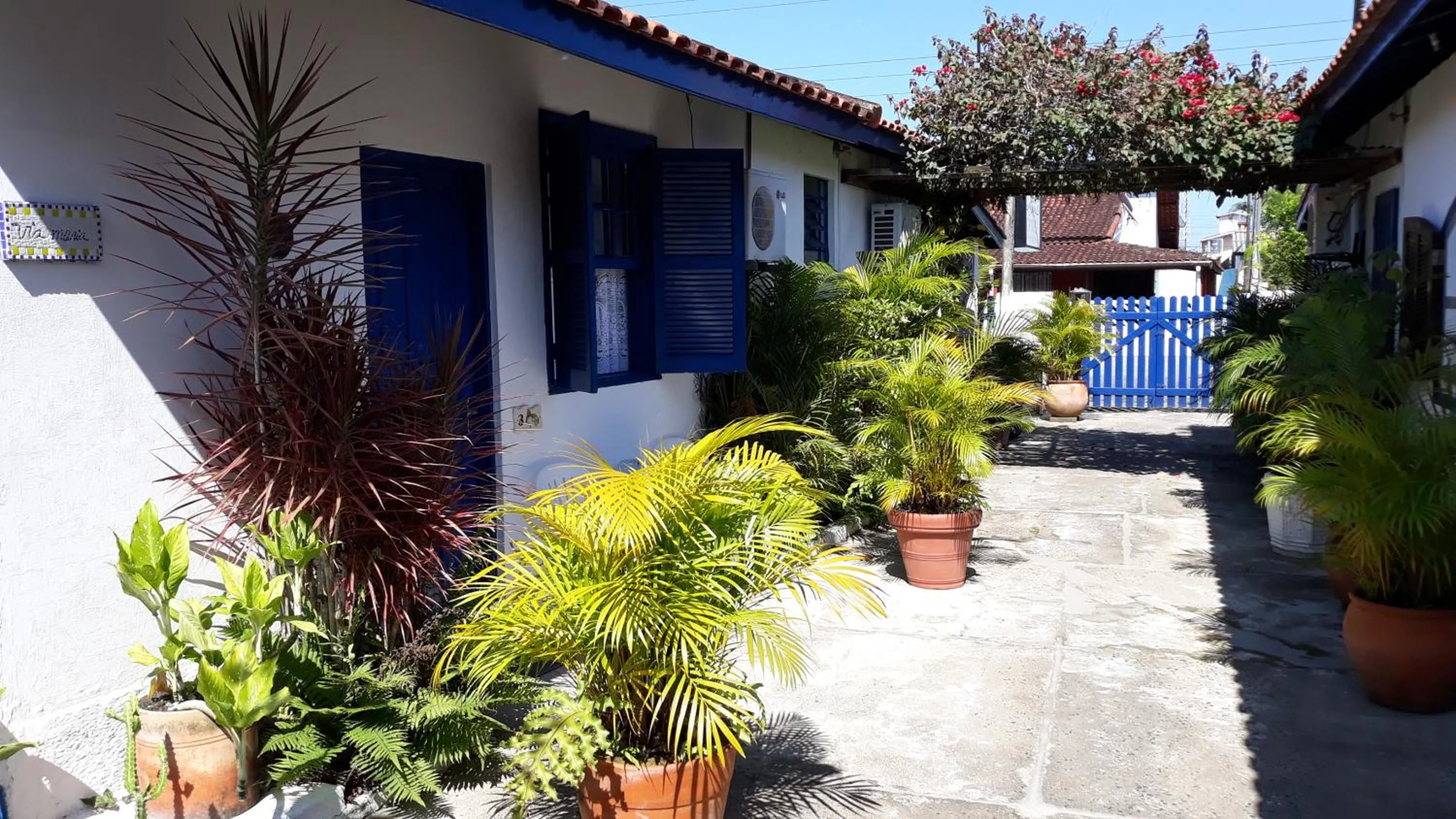Garden in Pousada Via Maria