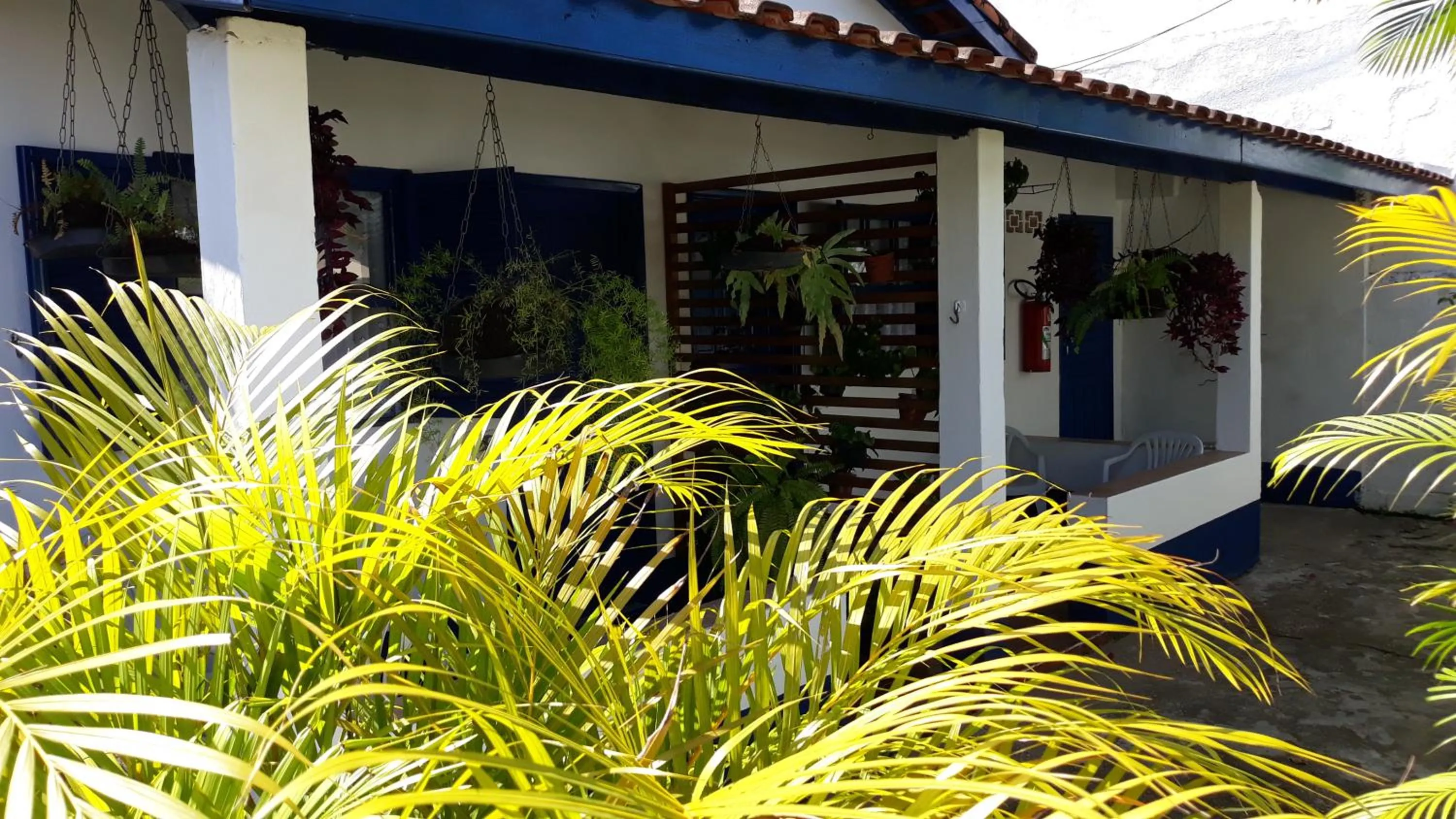 Patio in Pousada Via Maria