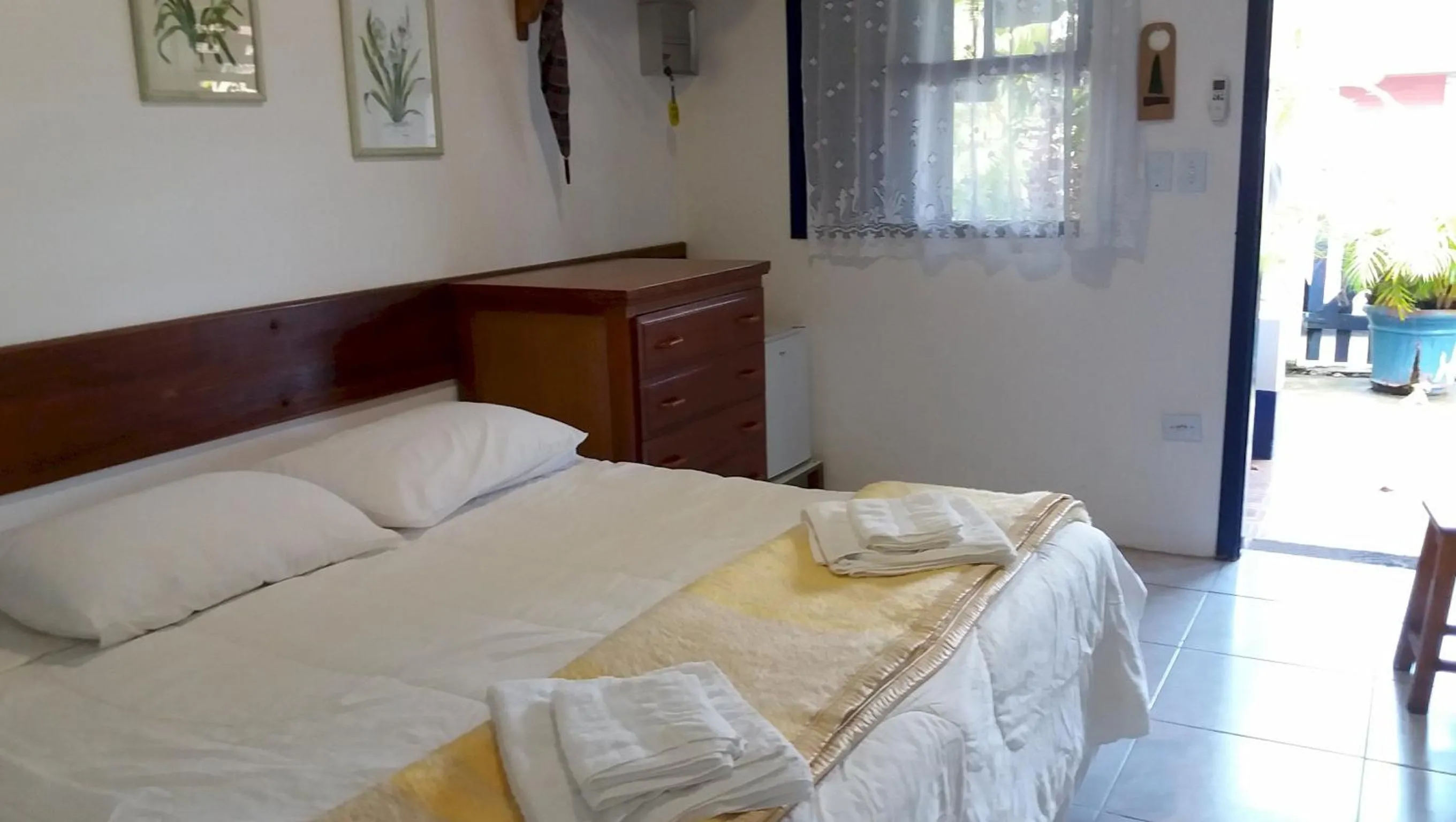 Decorative detail, Bed in Pousada Via Maria