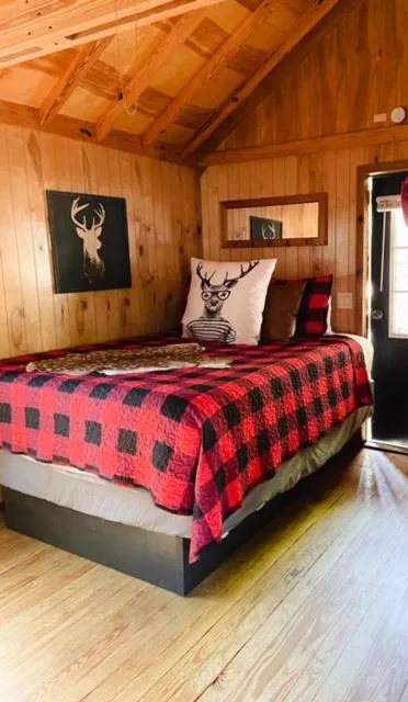 Bed in Lazy Z Resort