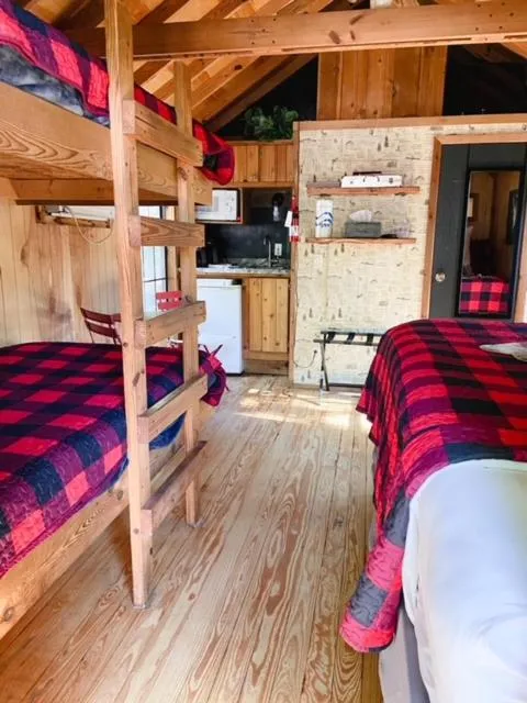 Bed in Lazy Z Resort