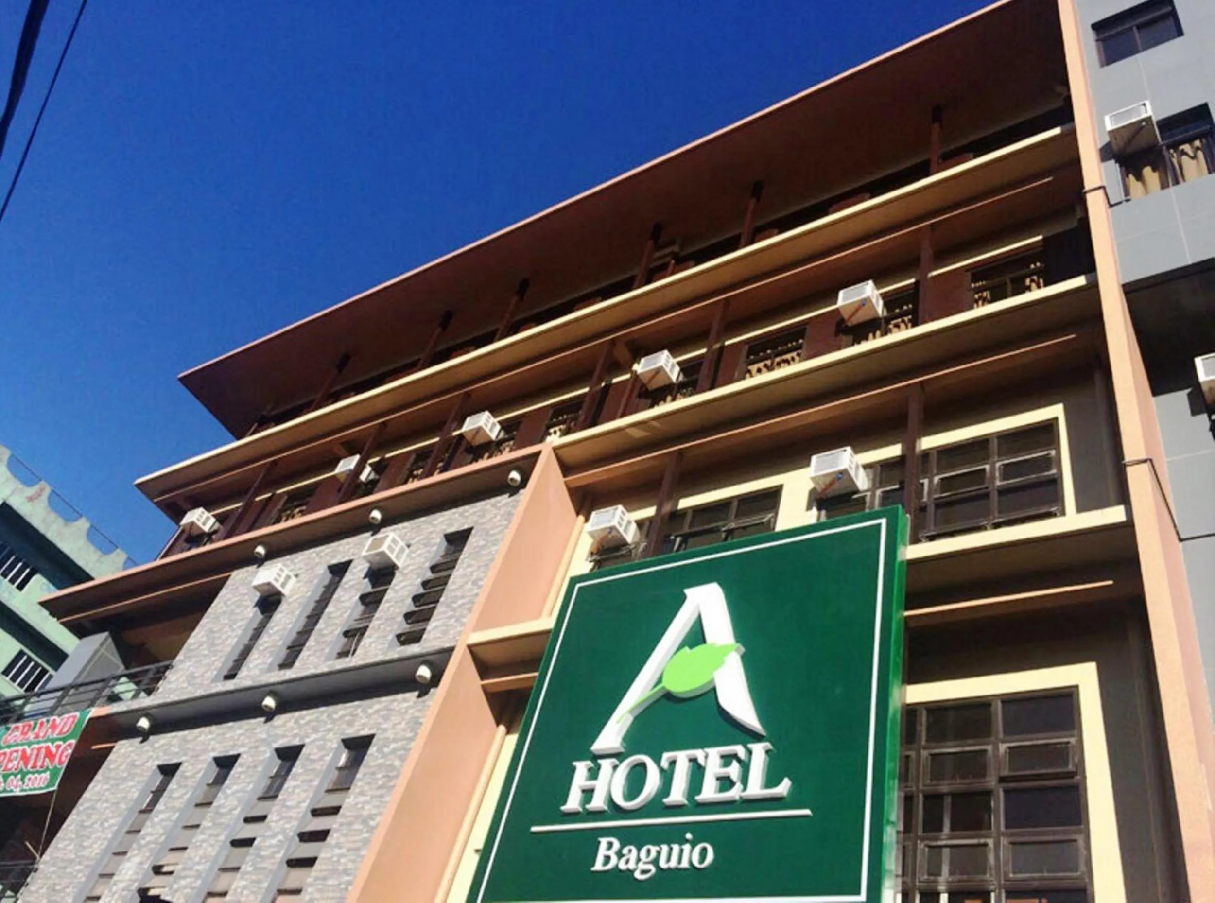 Facade/entrance in A Hotel Baguio