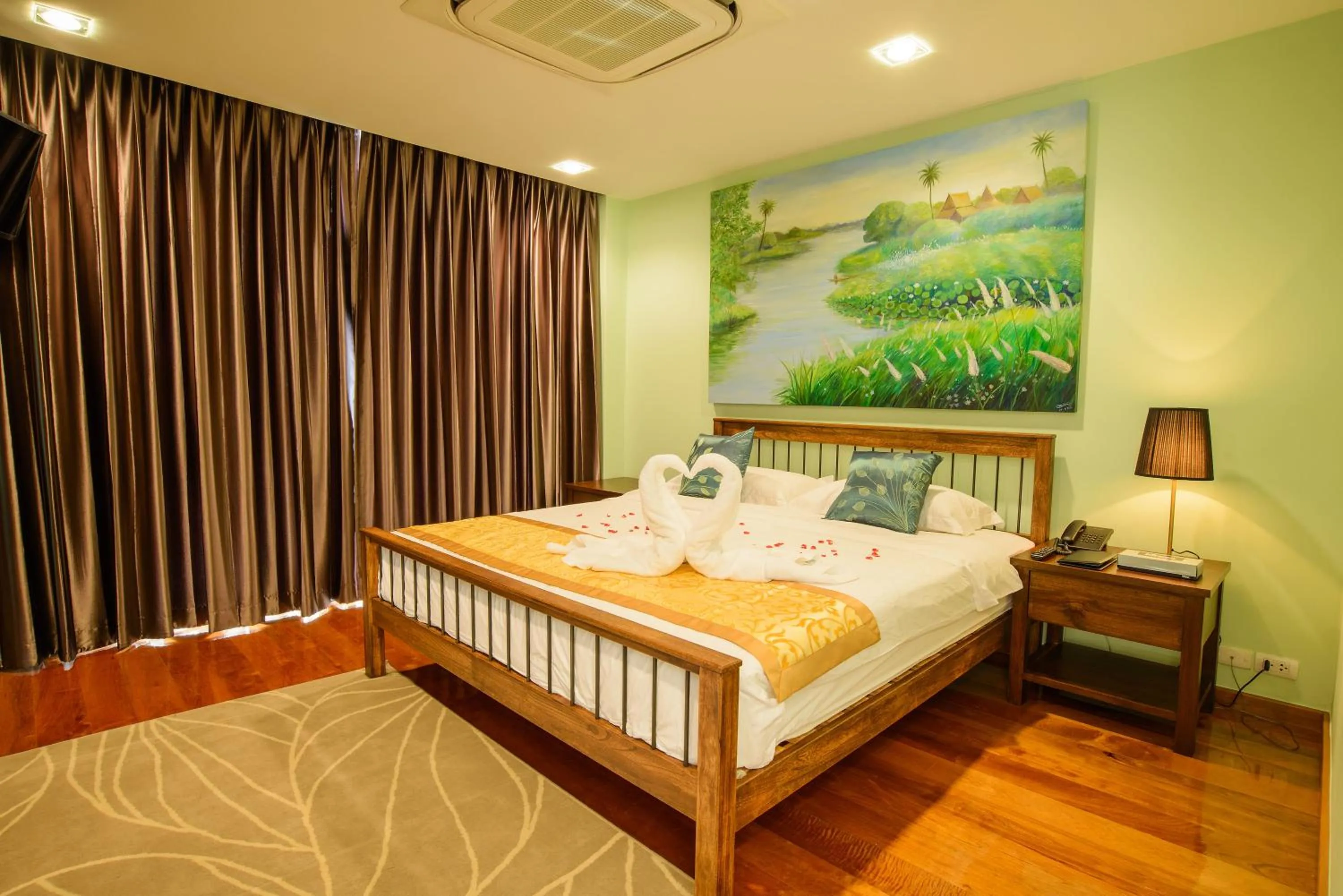 Photo of the whole room, Bed in Nine Design Place