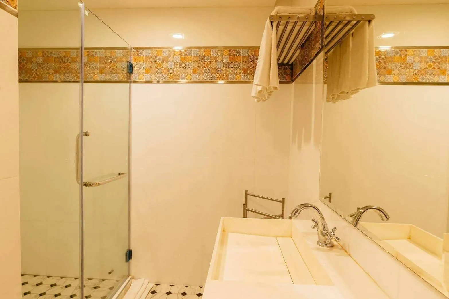 Decorative detail in Nine Design Place