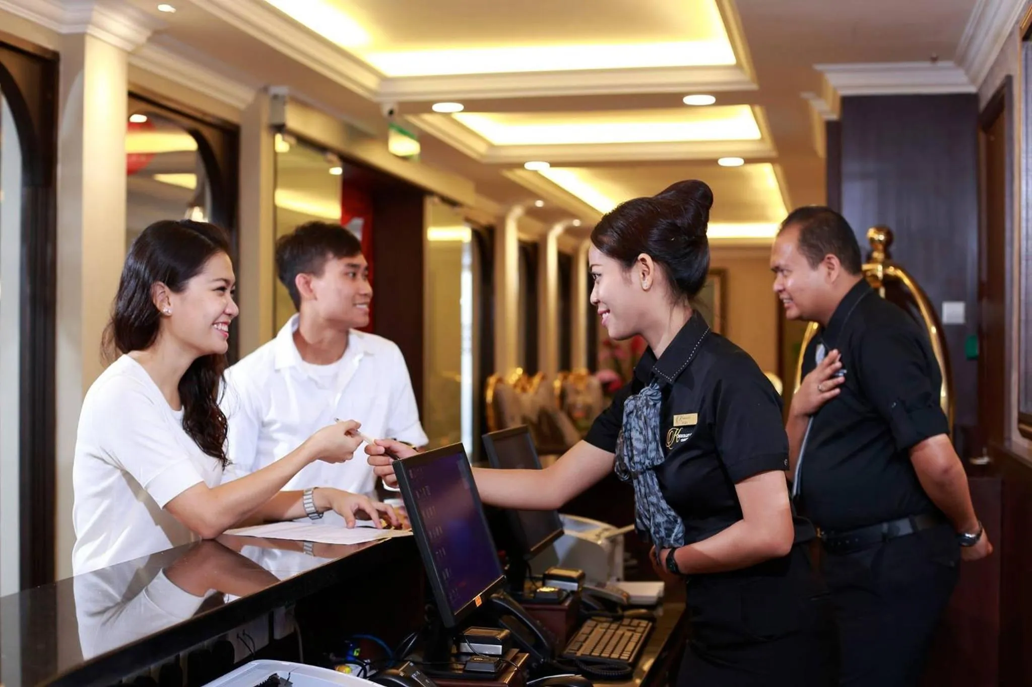 Staff in Kimberley Hotel Georgetown