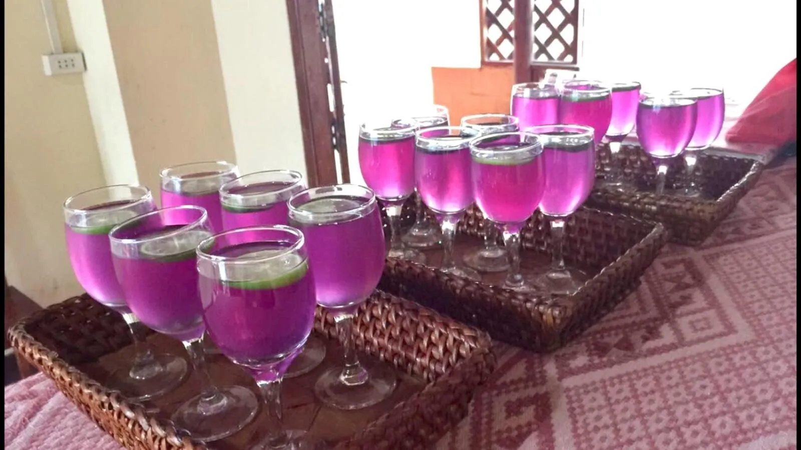 Non alcoholic drinks in BKC villa