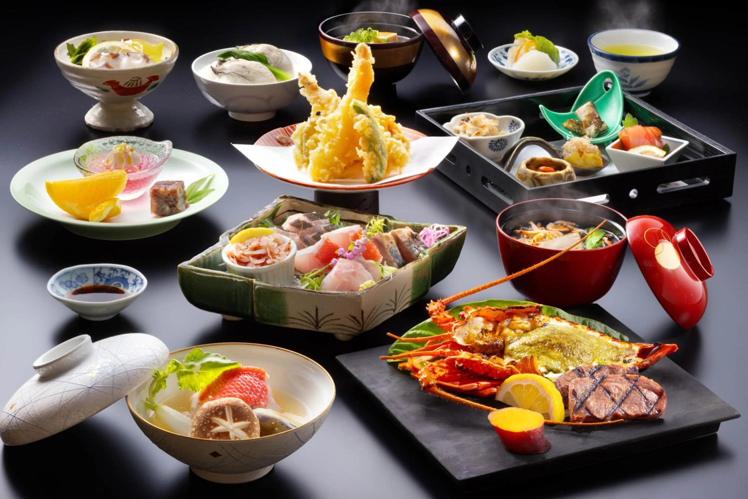 Dinner in Tsuruya Kisshotei