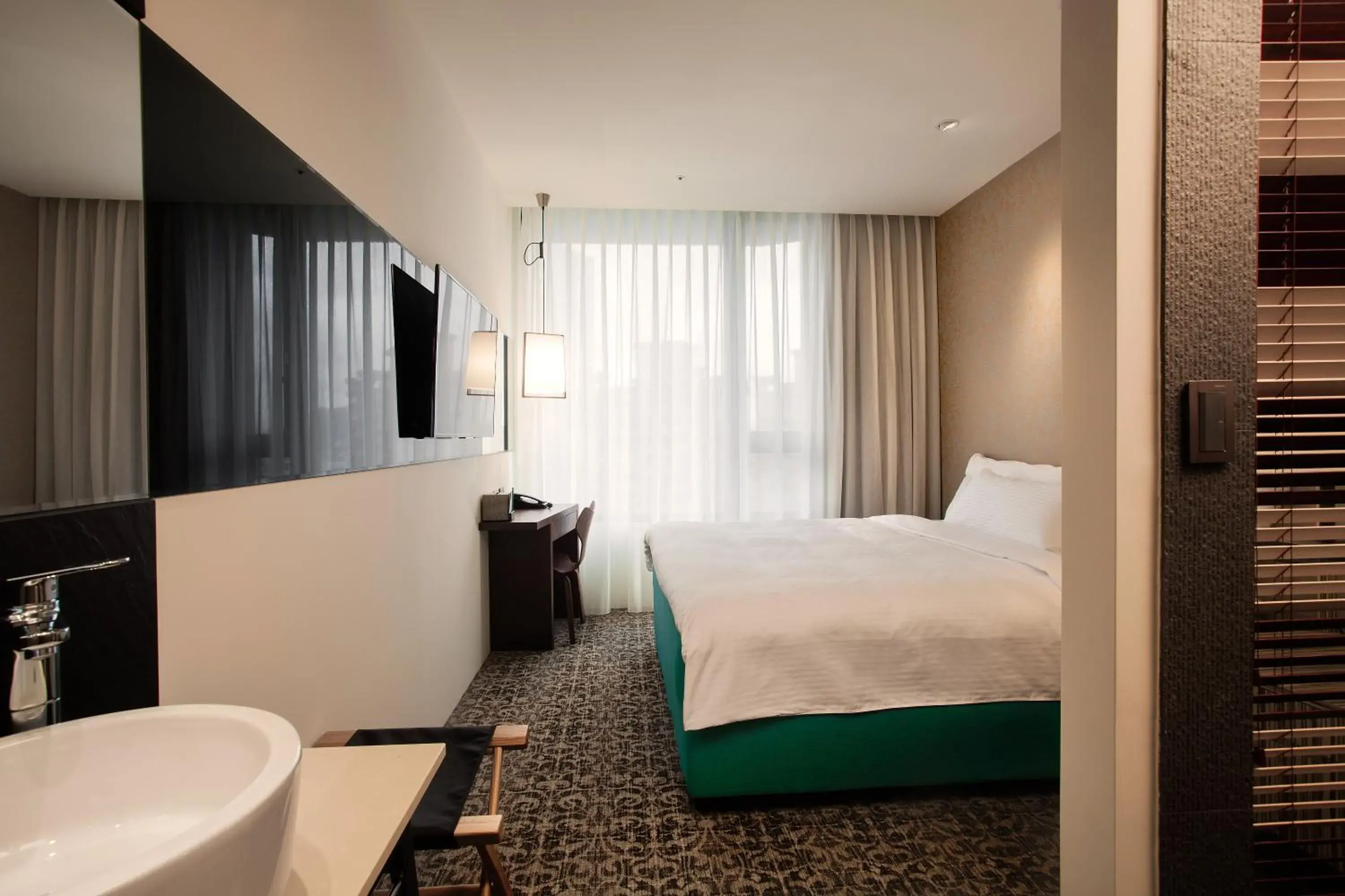 Classic Double Room in Lacle Hotel-Luzhou Taipei Classic Double Room in Lacle Hotel-Luzhou Taipei