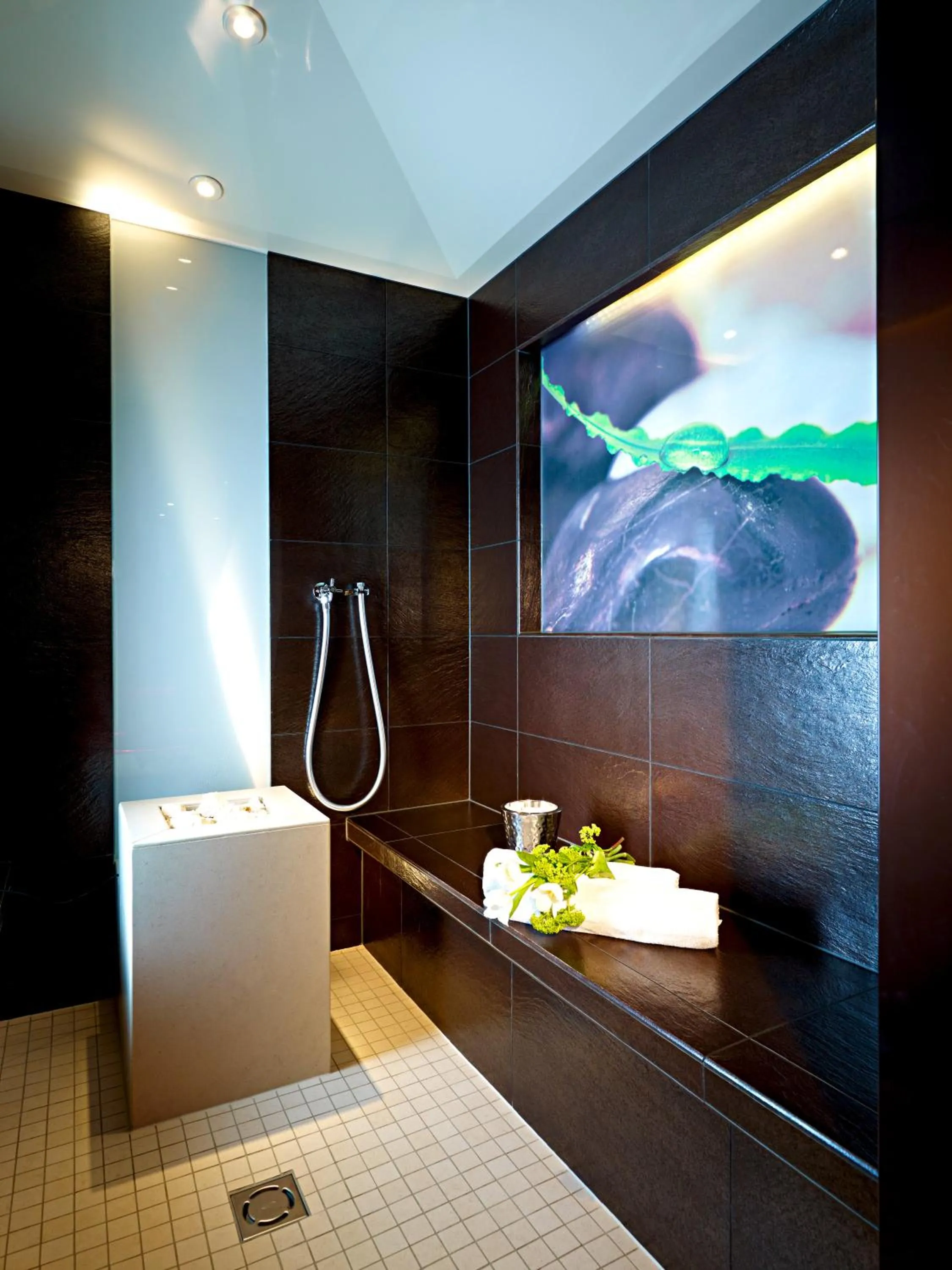 Steam room in Apart Montanara