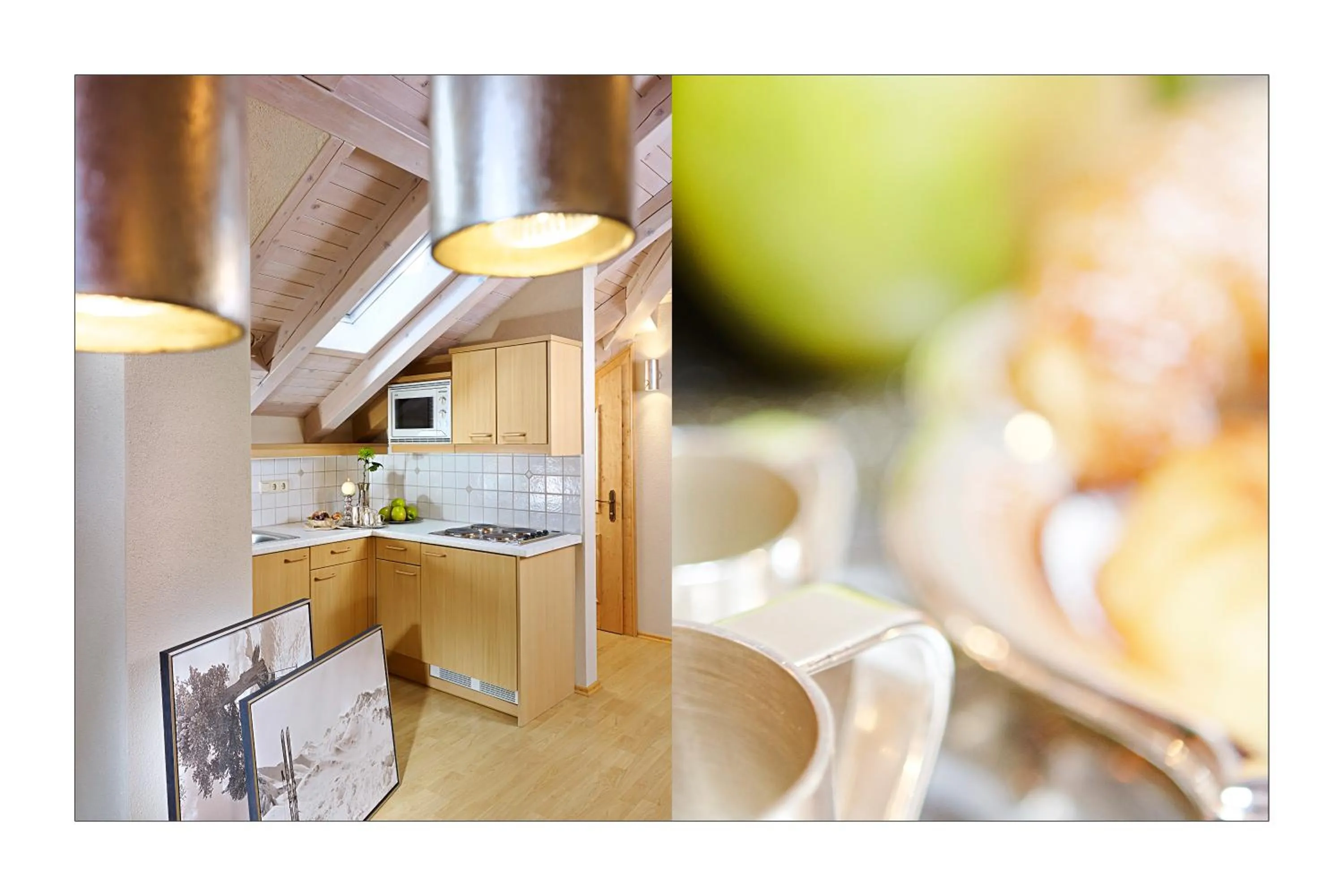 Kitchen or kitchenette in Apart Montanara