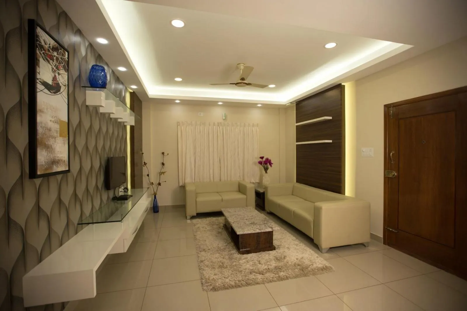 Living room in Benaka Suites