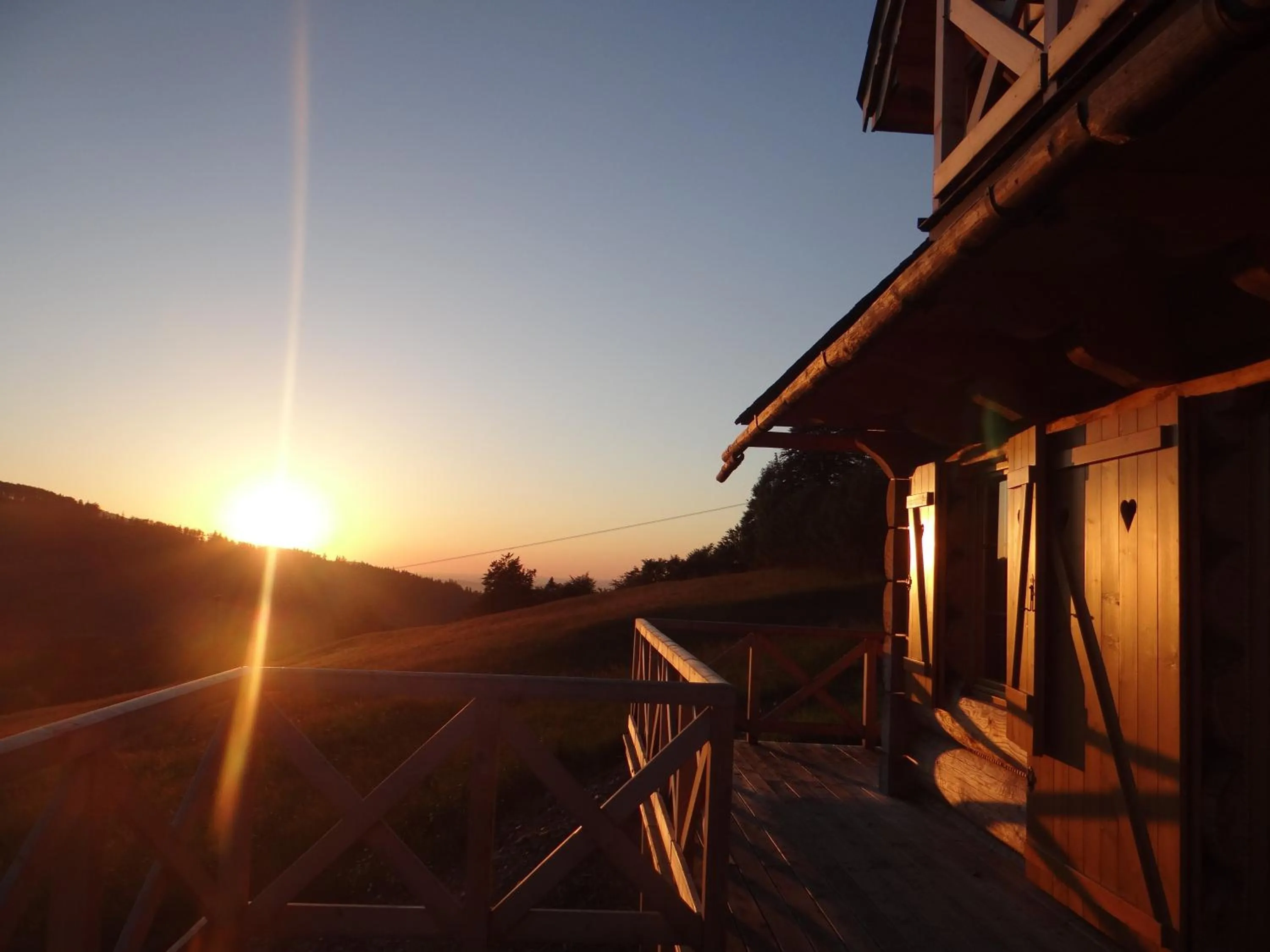 Sunset in Dom Kawa na Kotarzu