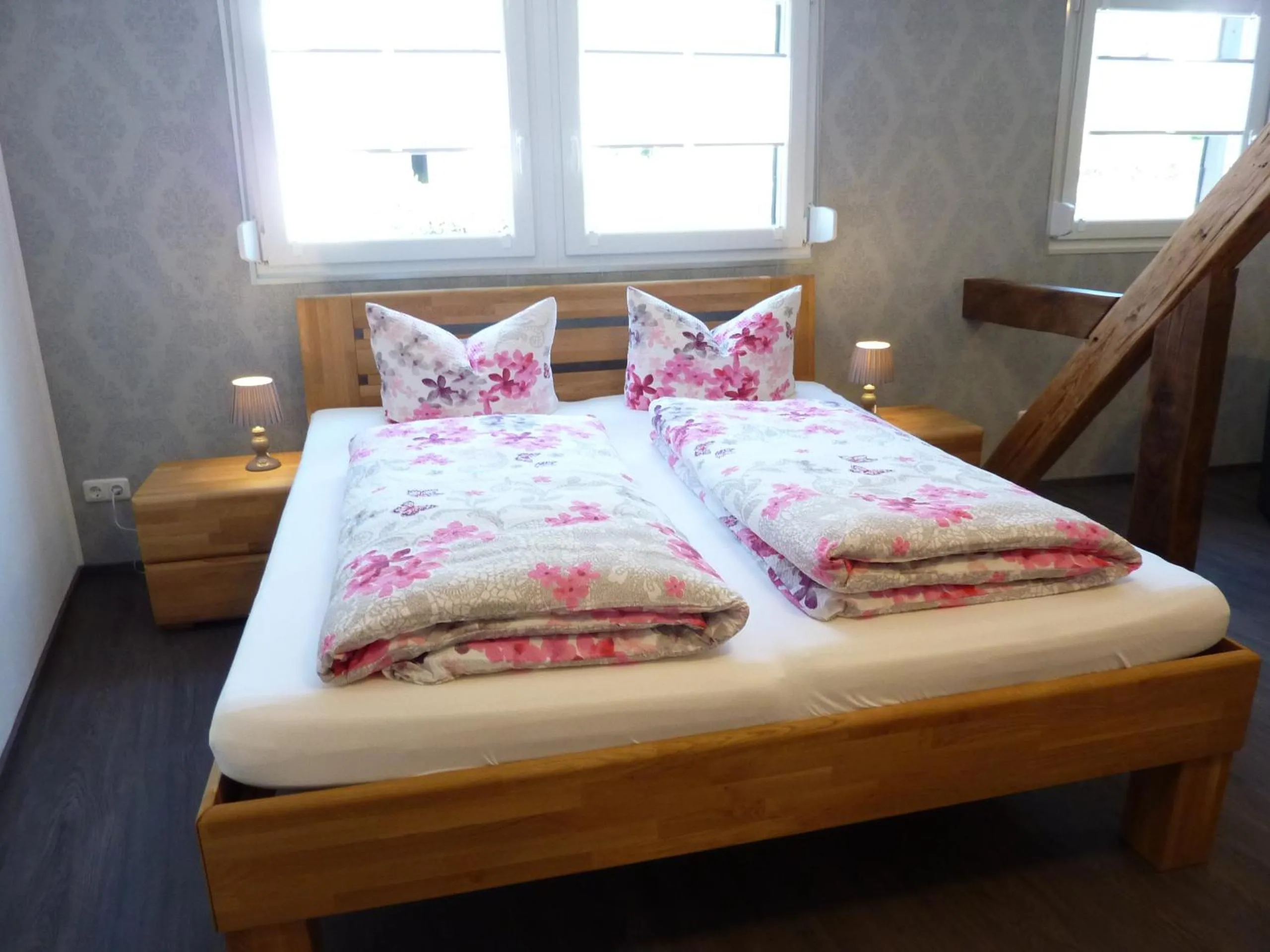 Bed in Der Weinladen