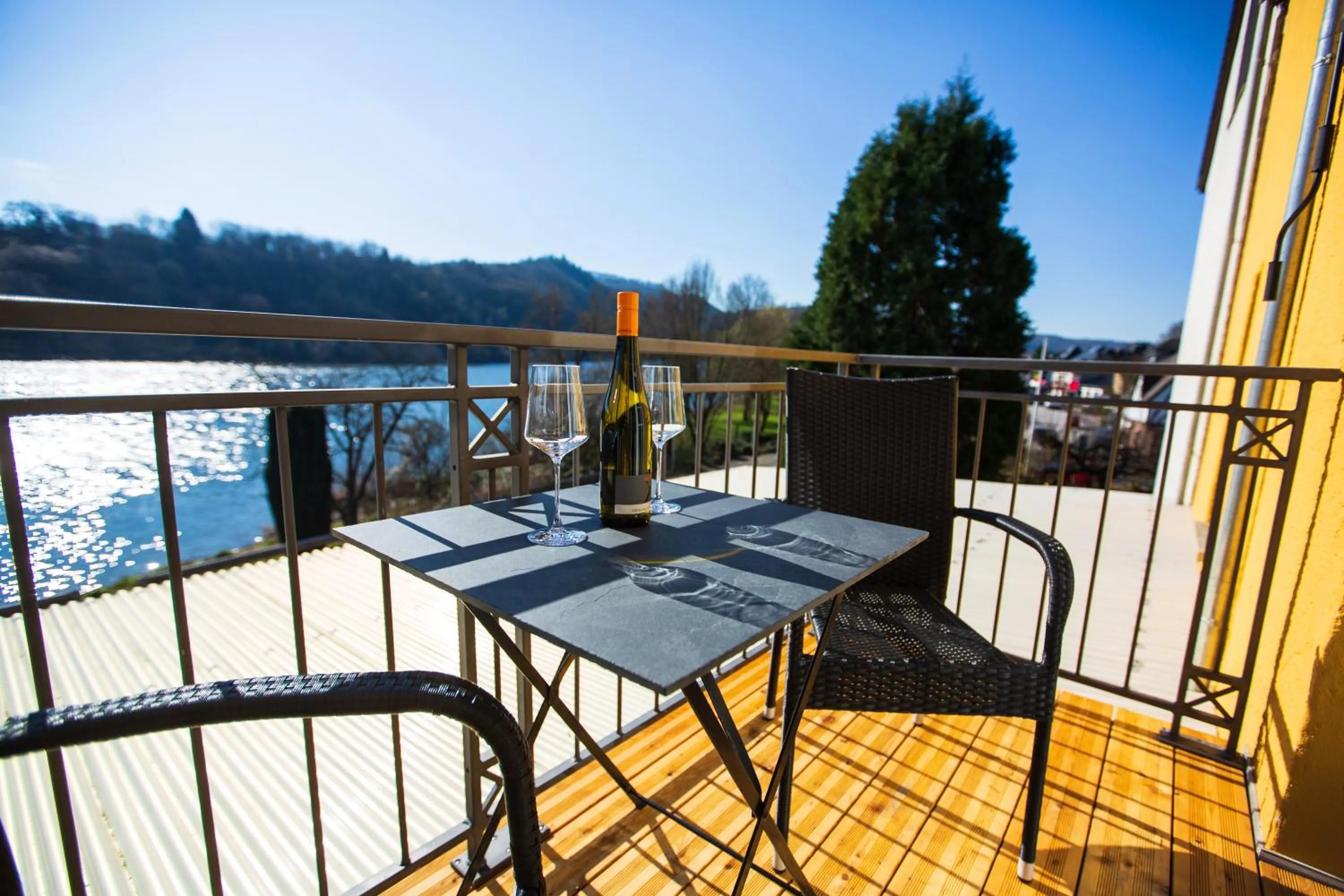 Balcony/Terrace in Der Weinladen