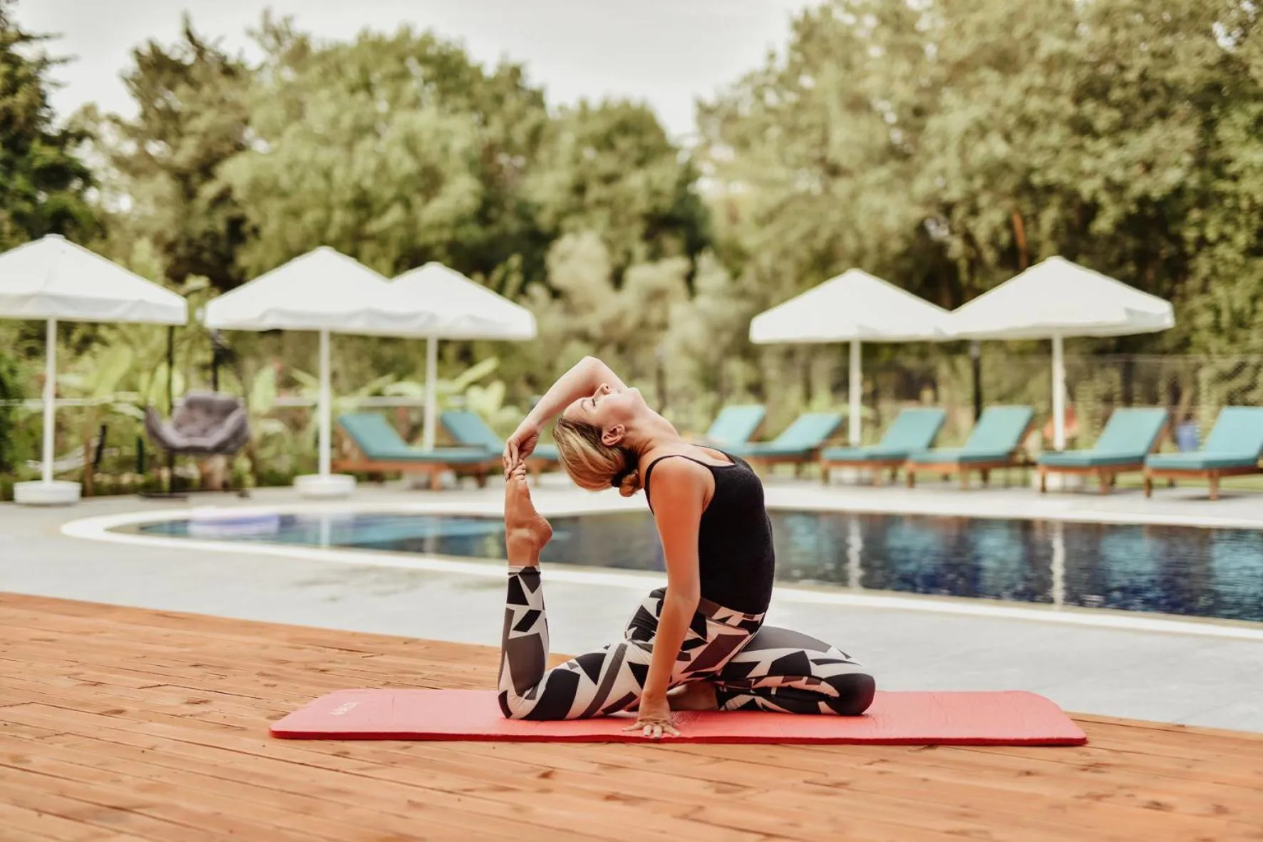 Swimming pool in Pyramid Boutique Hotel