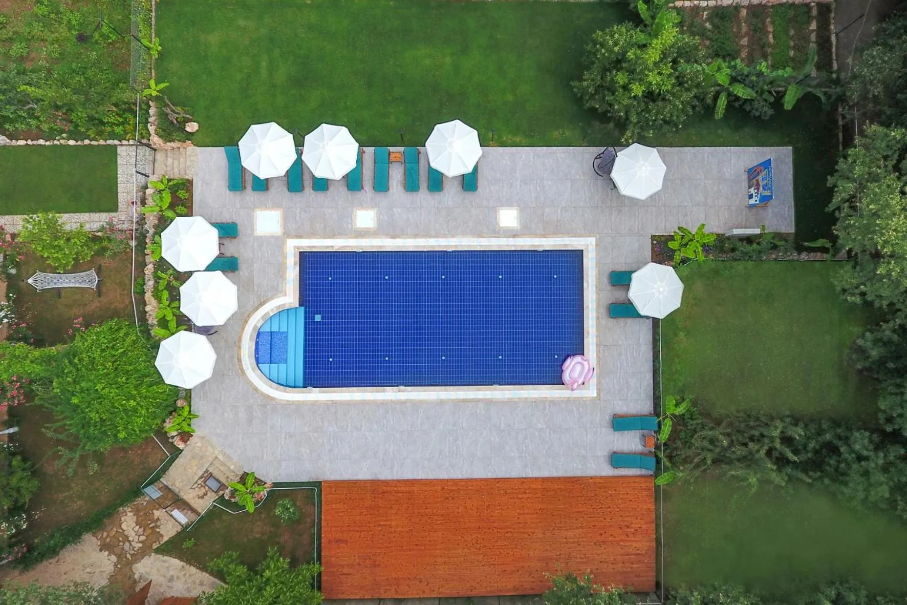 Swimming pool in Pyramid Boutique Hotel