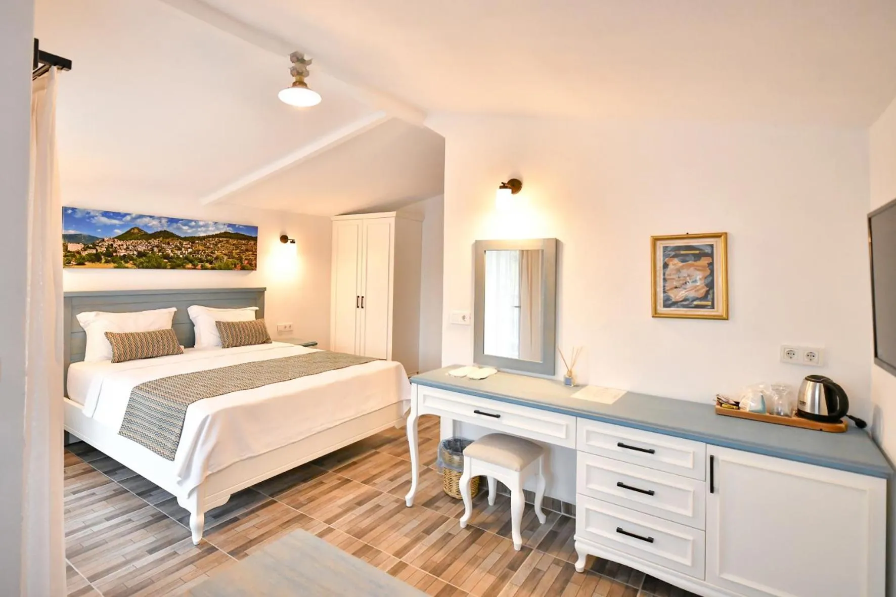 Bed in Pyramid Boutique Hotel